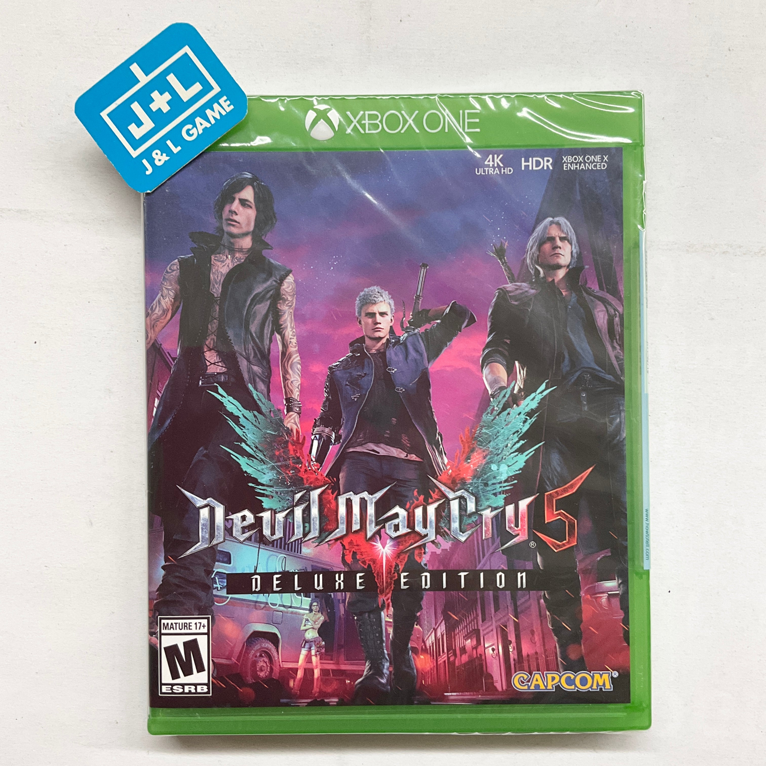 Devil May Cry 5 Deluxe Edition - (XB1) Xbox One Video Games Capcom   