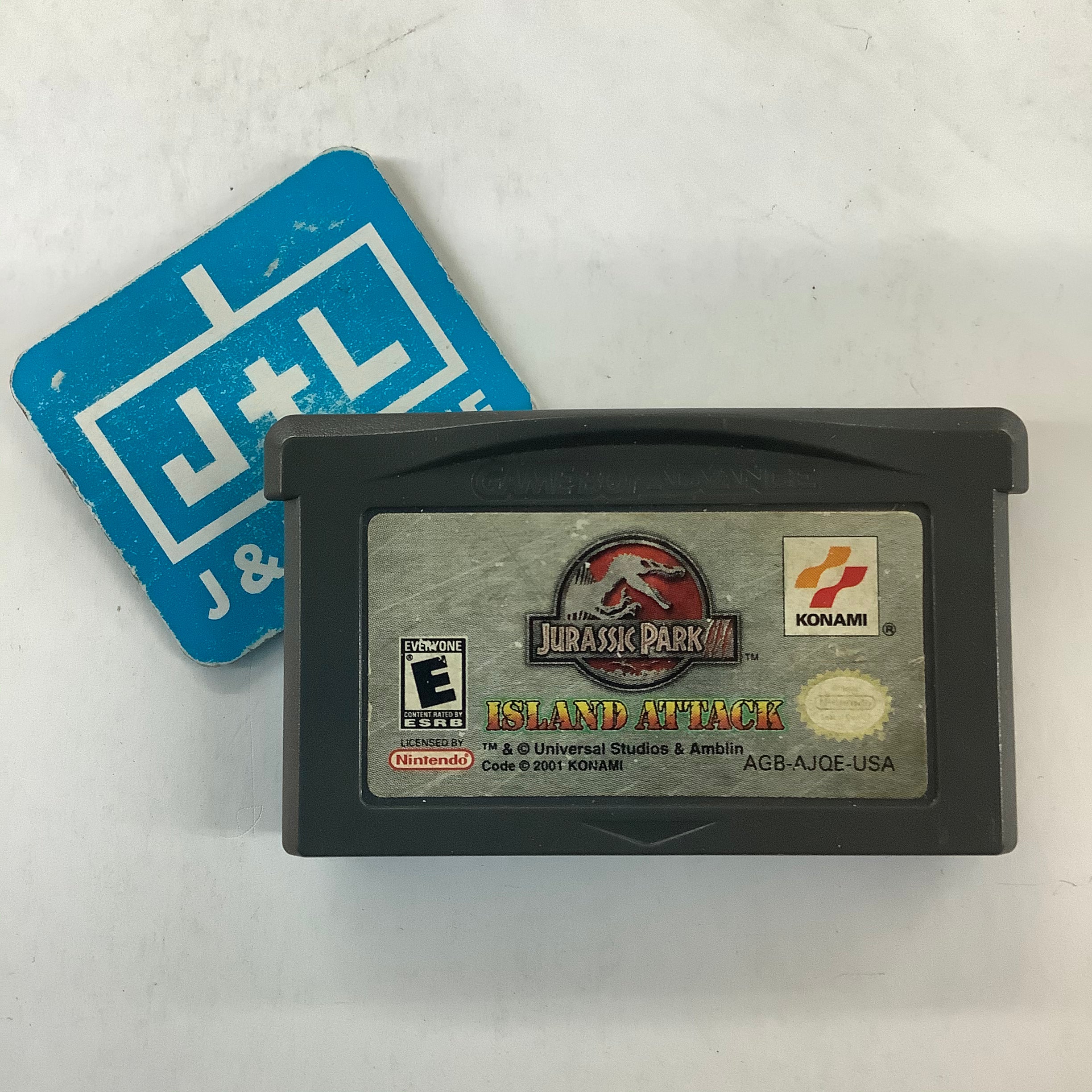 Jurassic Park III: Island Attack - Game Boy Advance [Pre-Owned] Video Games Konami   