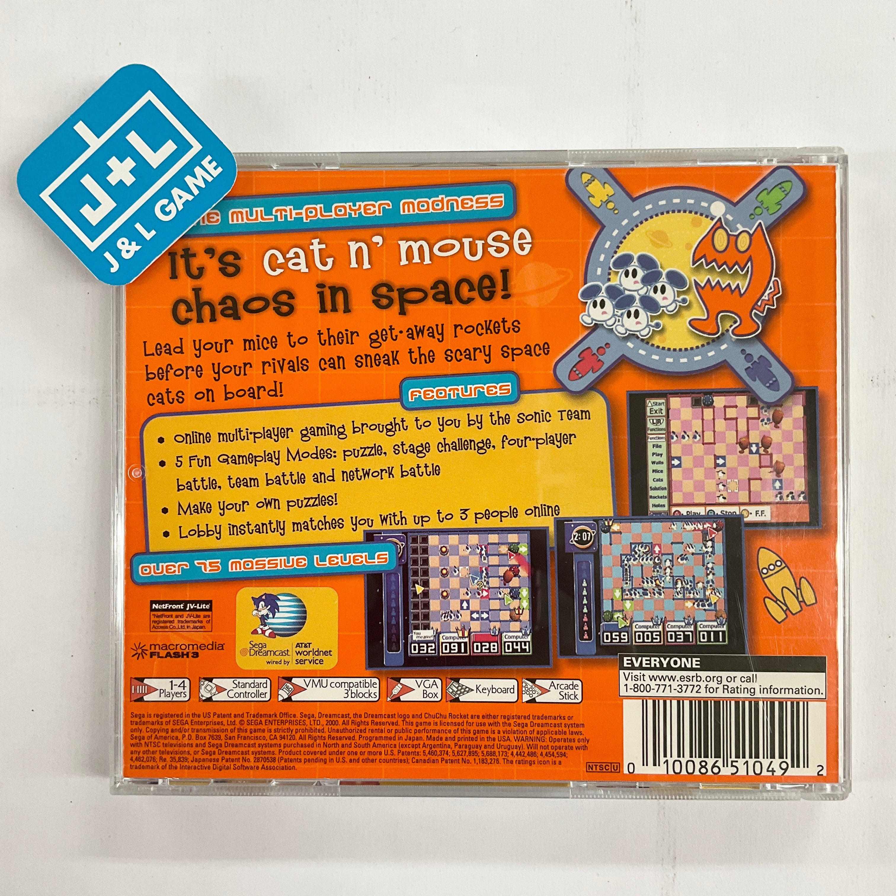 ChuChu Rocket - Dreamcast (Gebraucht) in Bünzen für CHF 5 - mit