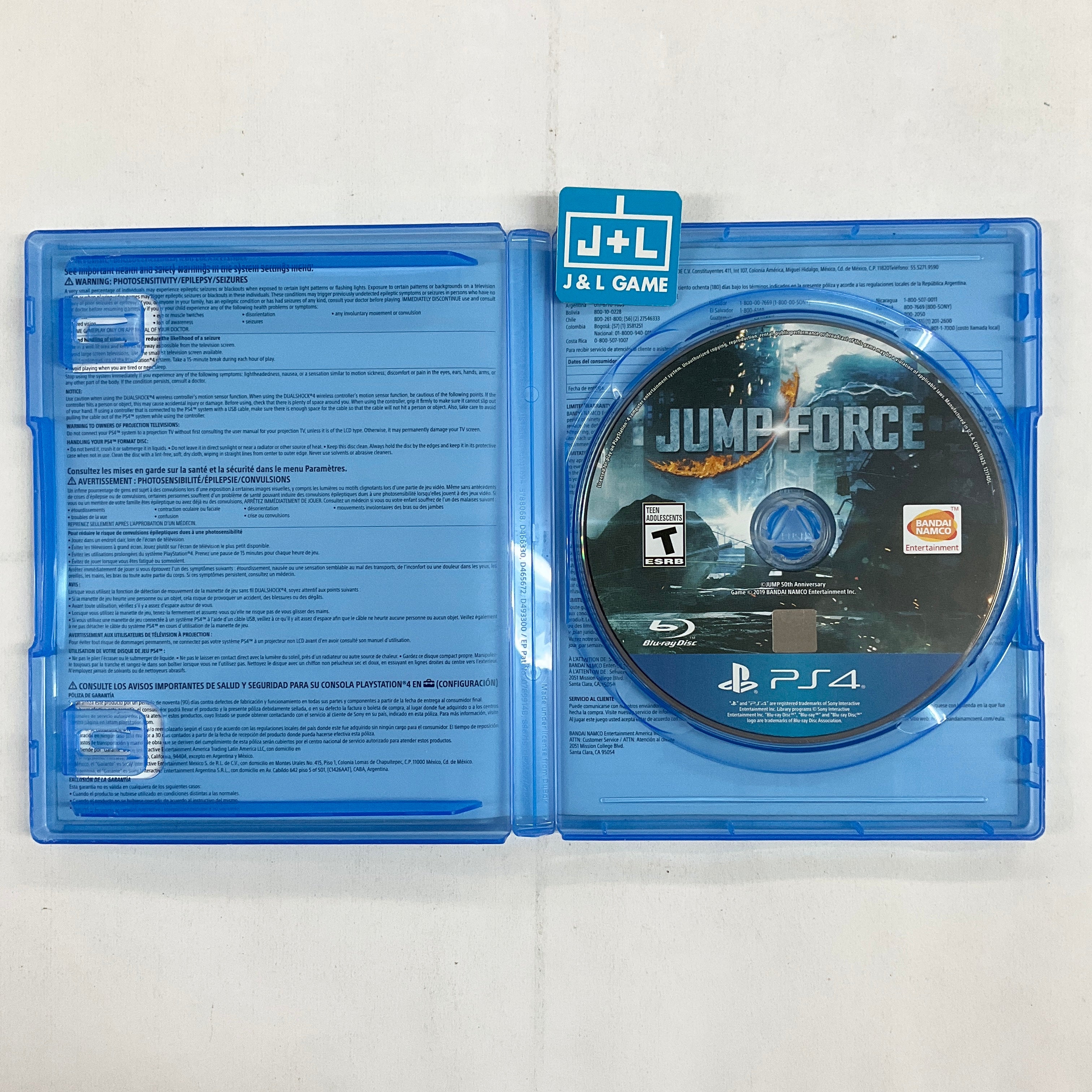 Jump Force - (PS4) PlayStation 4 [Pre-Owned] Video Games Bandai Namco Games   