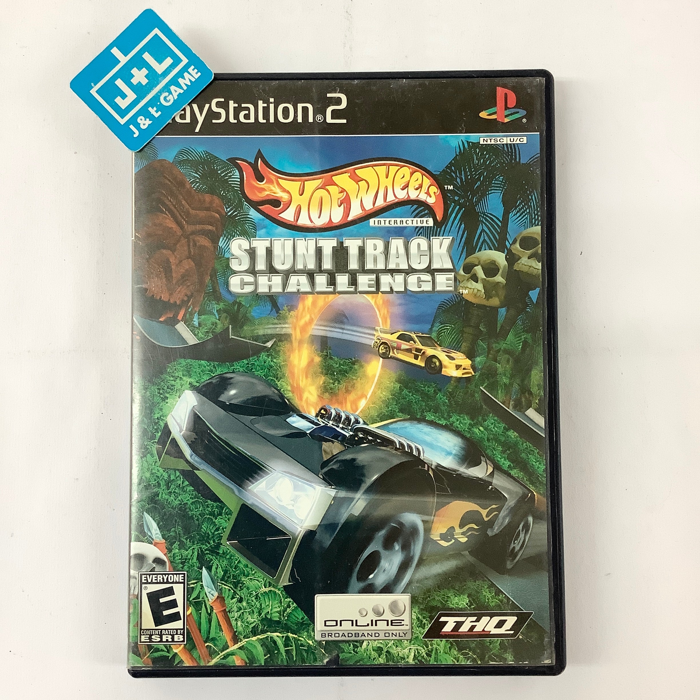 Hot Wheels: Stunt Track Challenge - (PS2) PlayStation 2 [Pre-Owned] Video Games THQ   