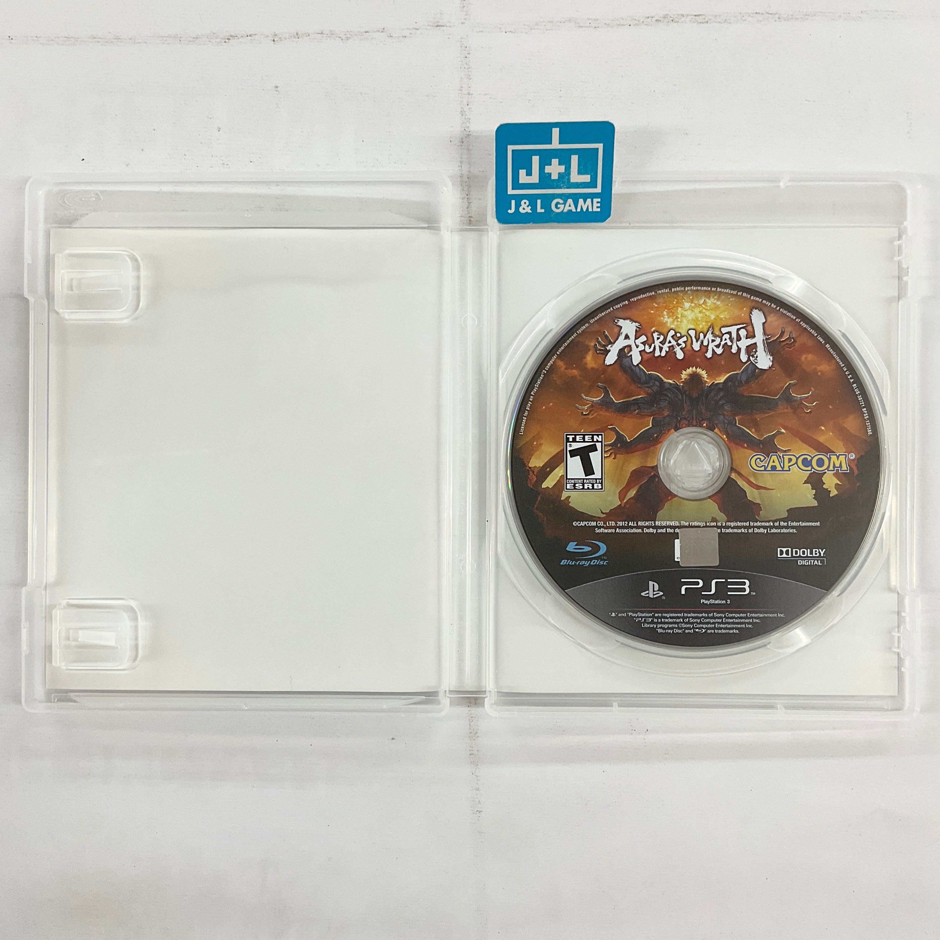 Asura's Wrath - (PS3) Playstation 3 [Pre-Owned] Video Games Capcom   