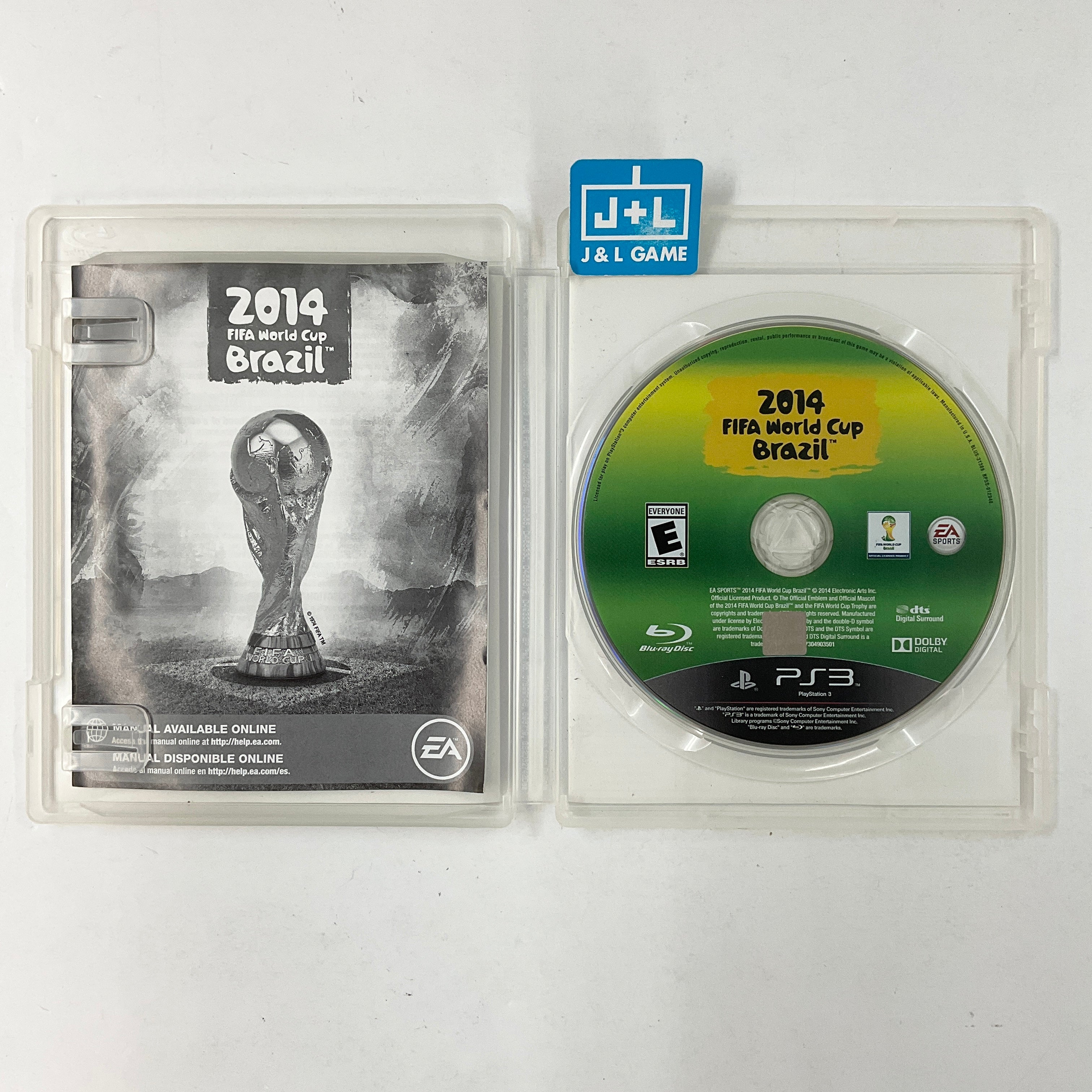 FIFA World Cup 2014: Brazil - (PS3) PlayStation 3 [Pre-Owned] Video Games Electronic Arts   