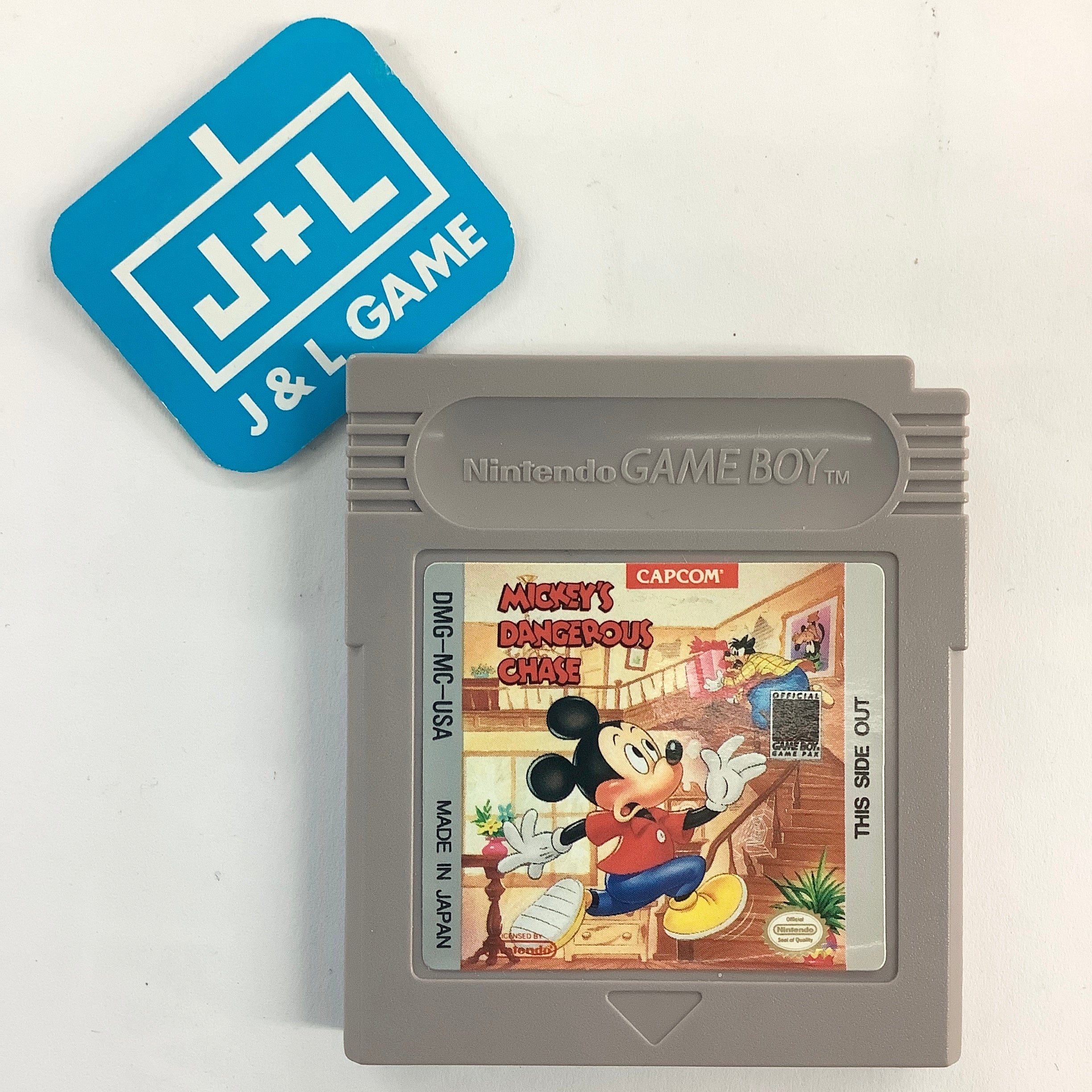 Mickey's Dangerous Chase - (GB) Game Boy [Pre-Owned] Video Games Capcom   