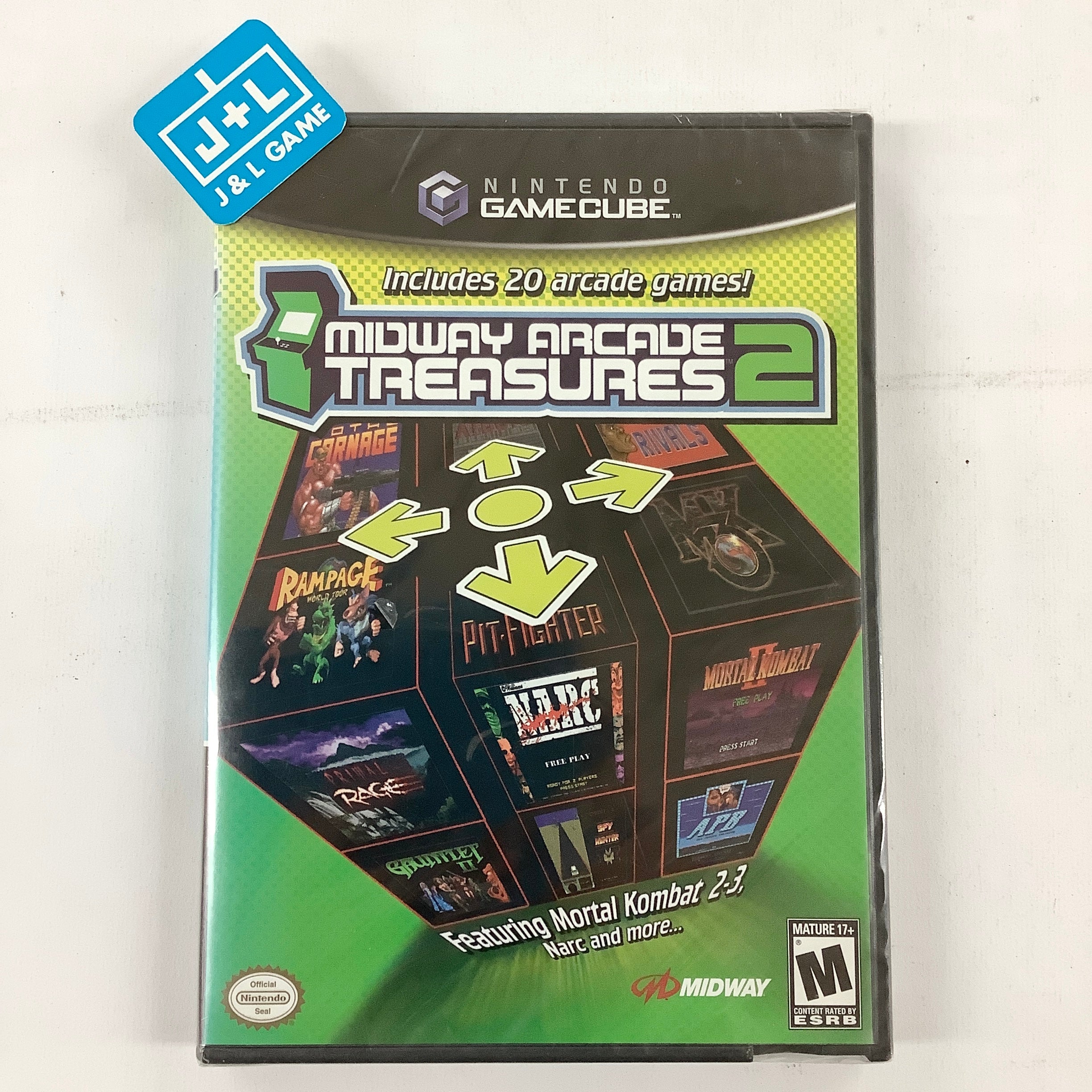 Midway Arcade Treasures 2 - (GC) GameCube Video Games Midway   