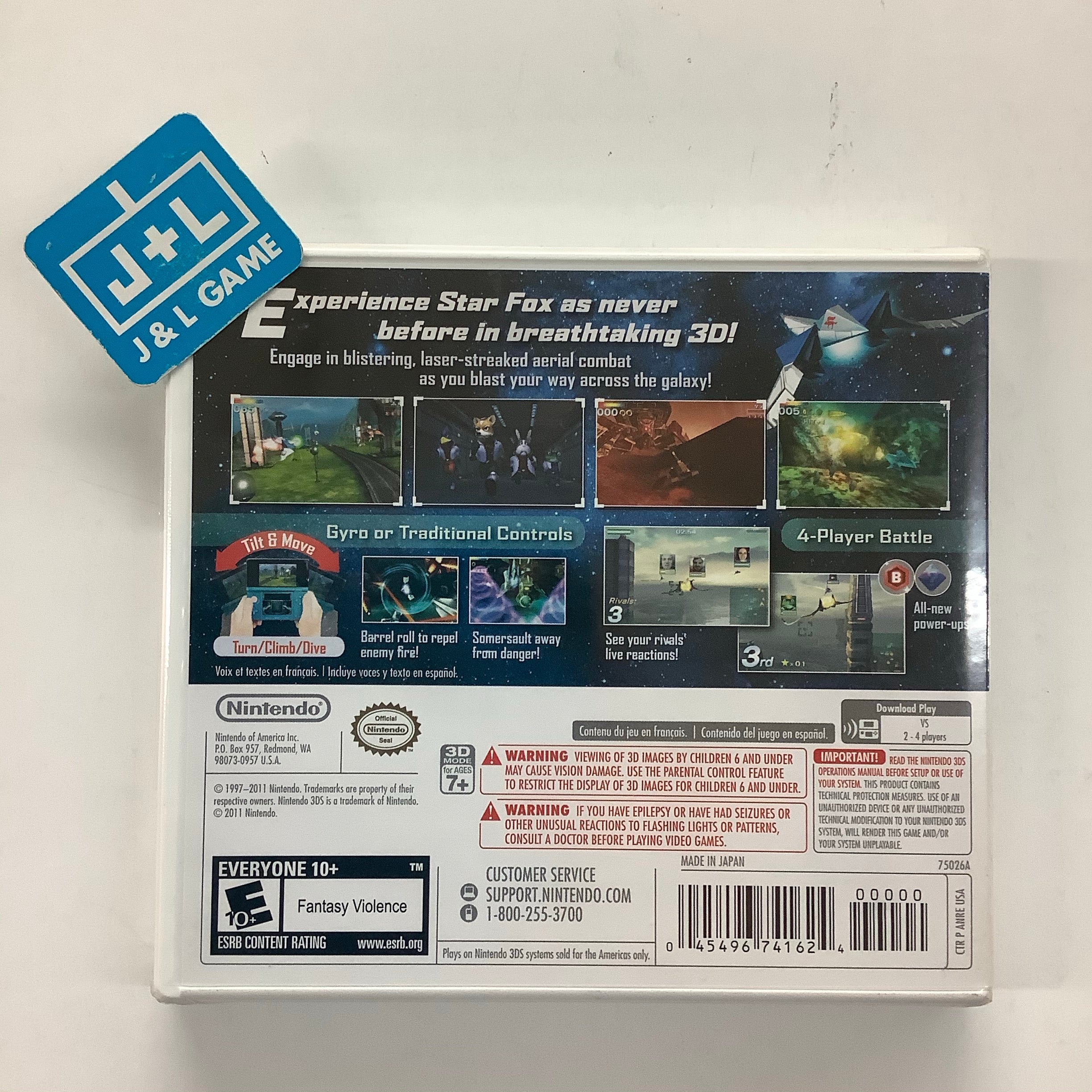 Star Fox 64 3D - Nintendo 3DS Video Games Nintendo   