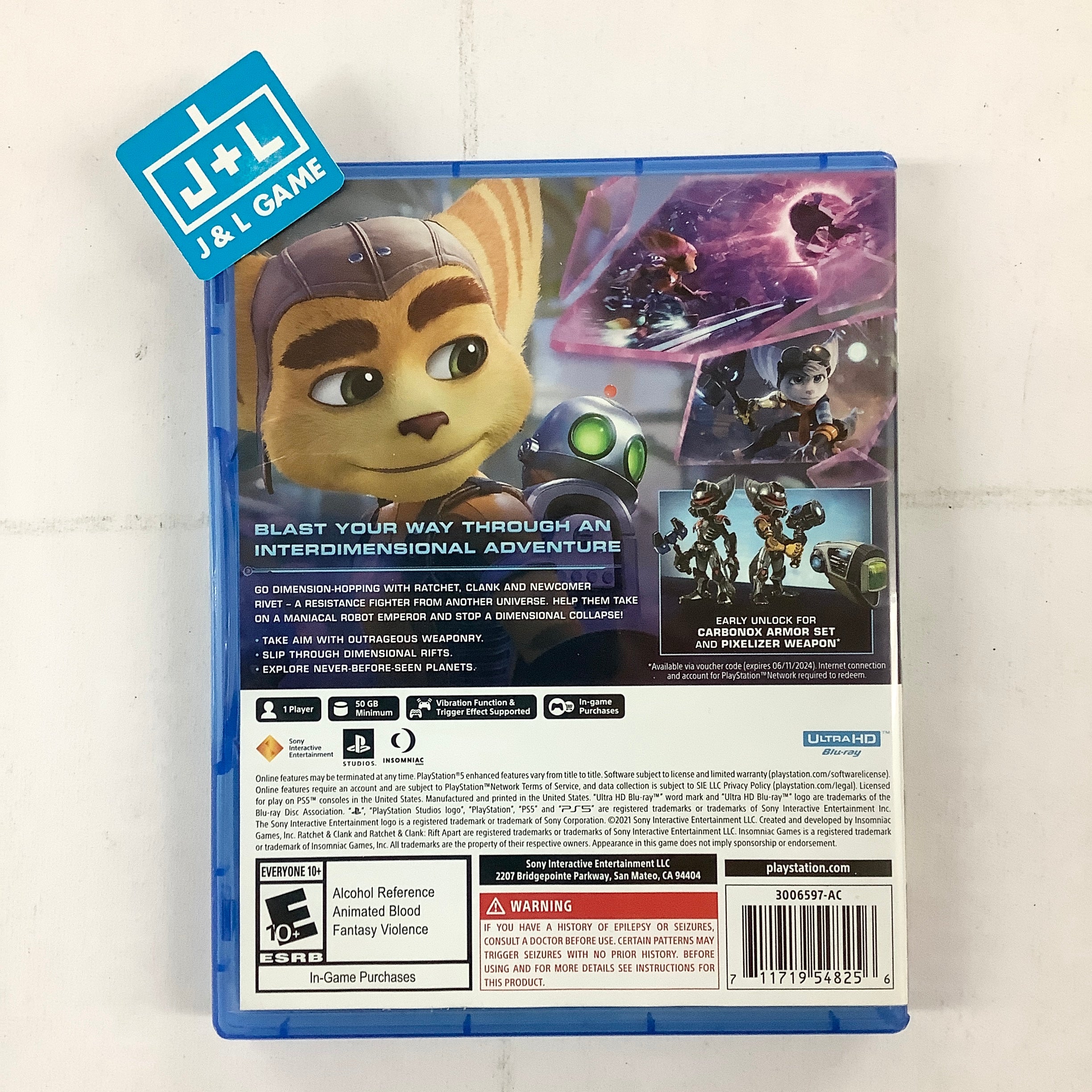 Ratchet & Clank: Rift Apart Launch Edition - (PS5) PlayStation 5 [UNBOXING] Video Games PlayStation Studios   