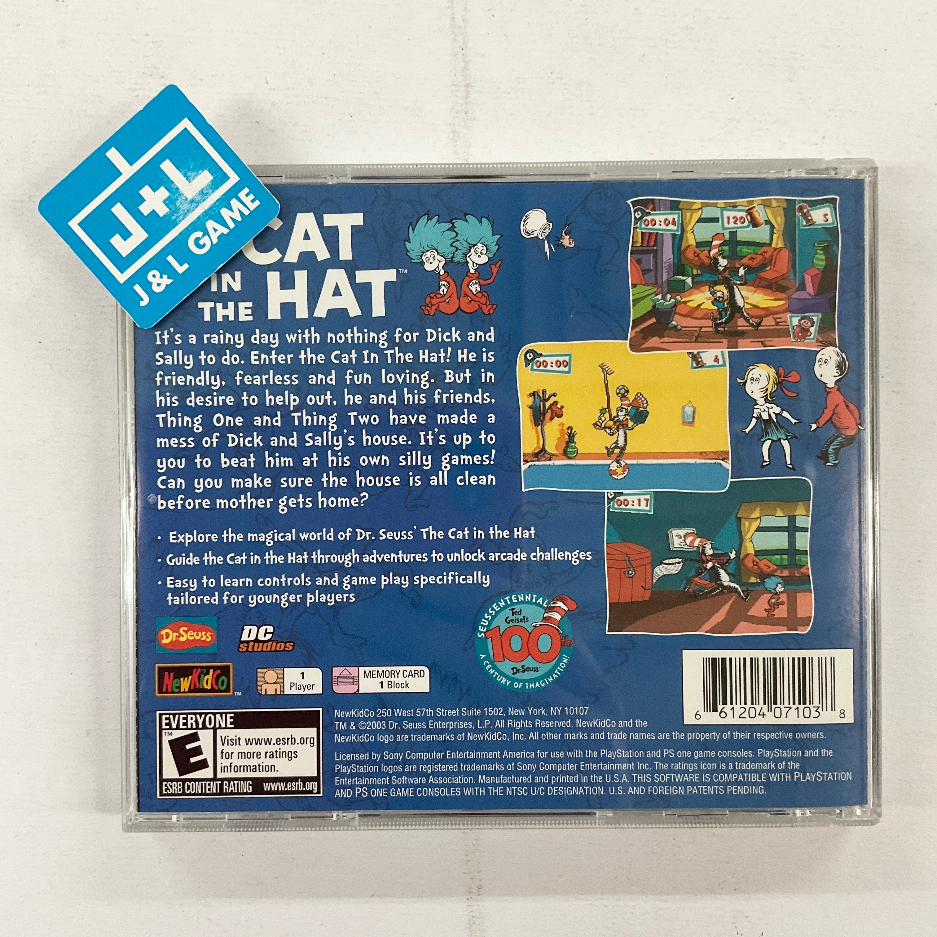 Dr Seuss: The Cat in the Hat - (PS1) Playstation 1 [Pre-Owned] Video Games NewKidCo   