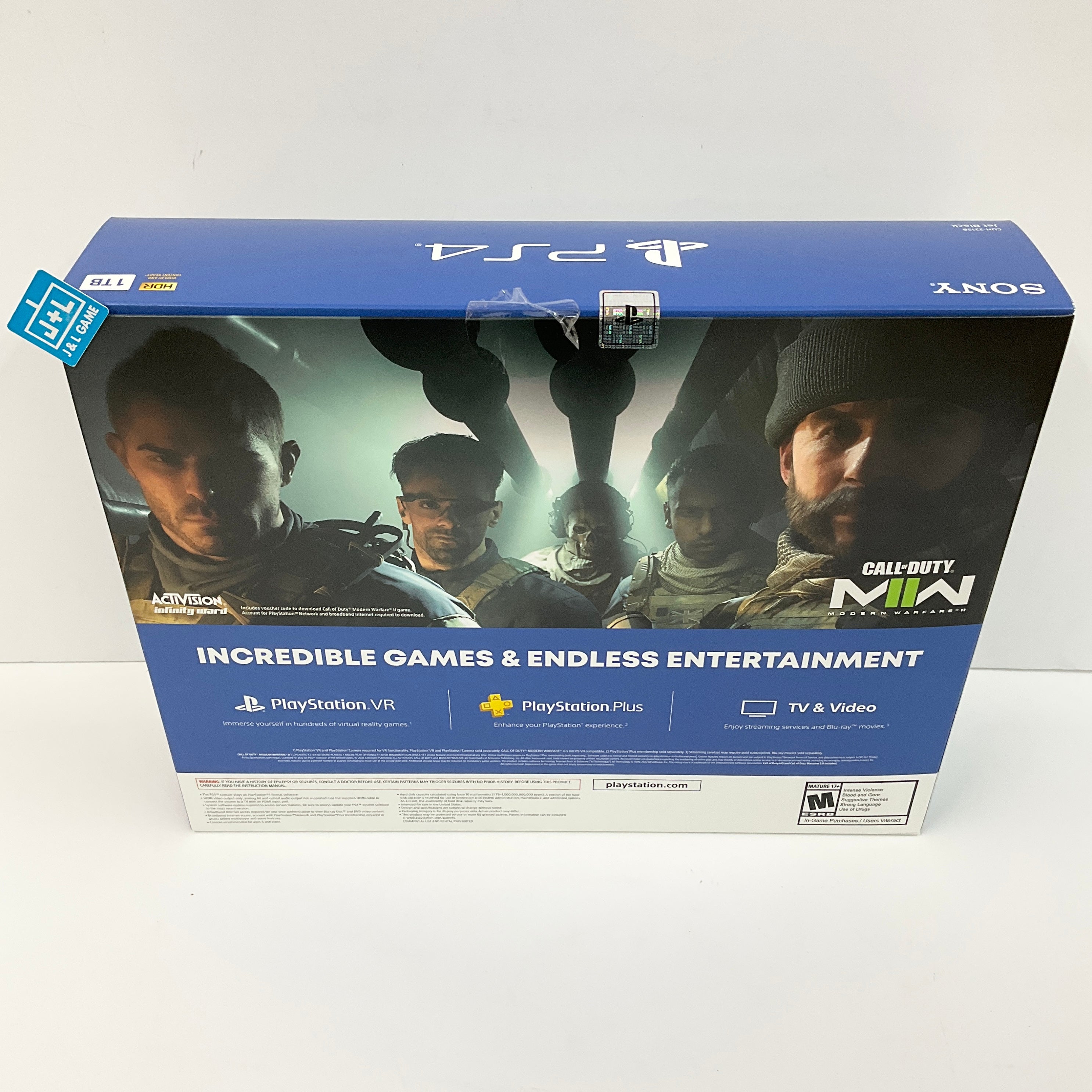 SONY PlayStation 4 Slim 1TB Console (Call of Duty Modern Warfare II Bundle) - (PS4) PlayStation 4 Consoles Sony   