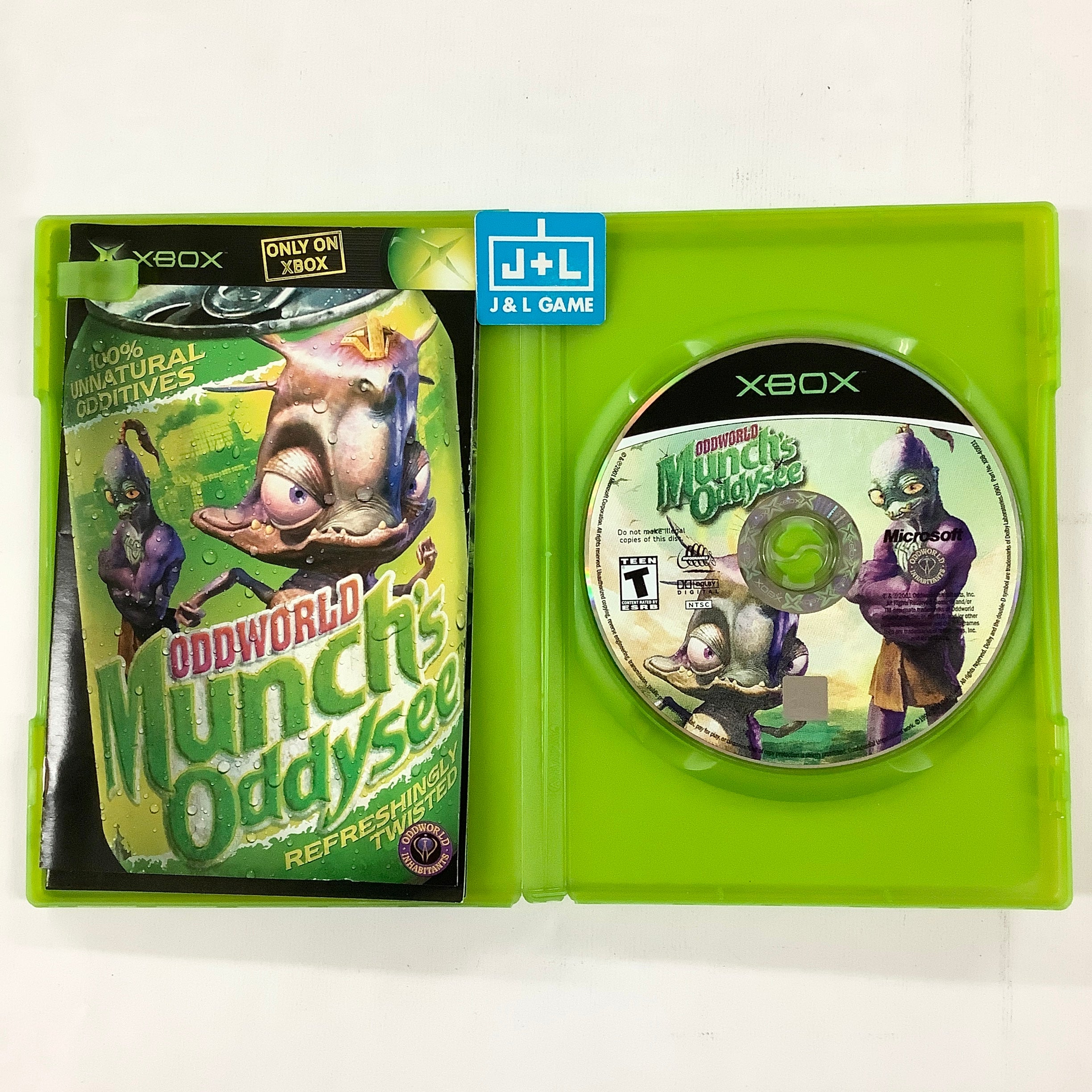 Oddworld: Munch's Oddysee - (XB) Xbox [Pre-Owned] | J&L Game