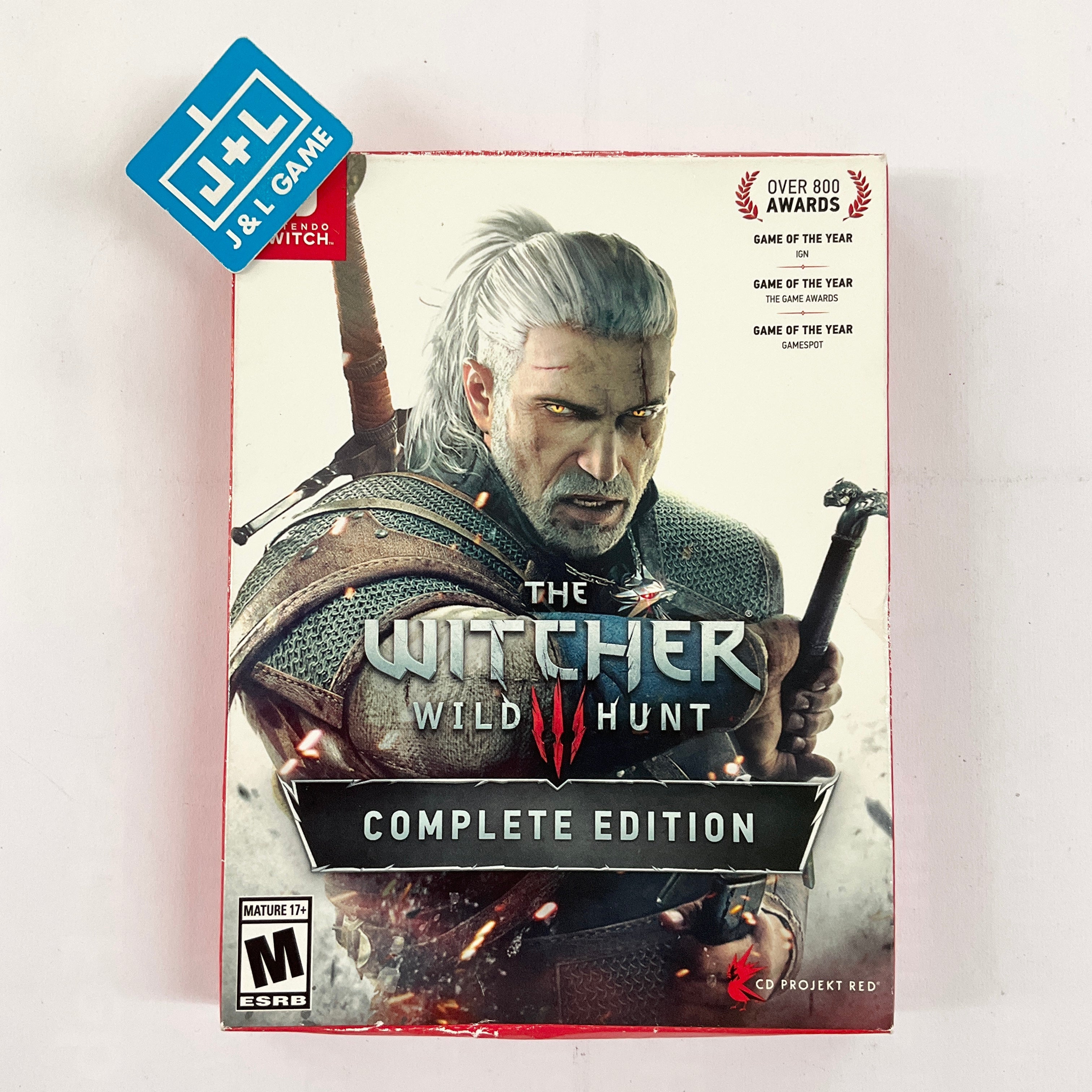 The Witcher 3: Wild Hunt Complete Edition - (NSW) Nintendo Switch [Pre-Owned] Video Games CD Projekt Red   