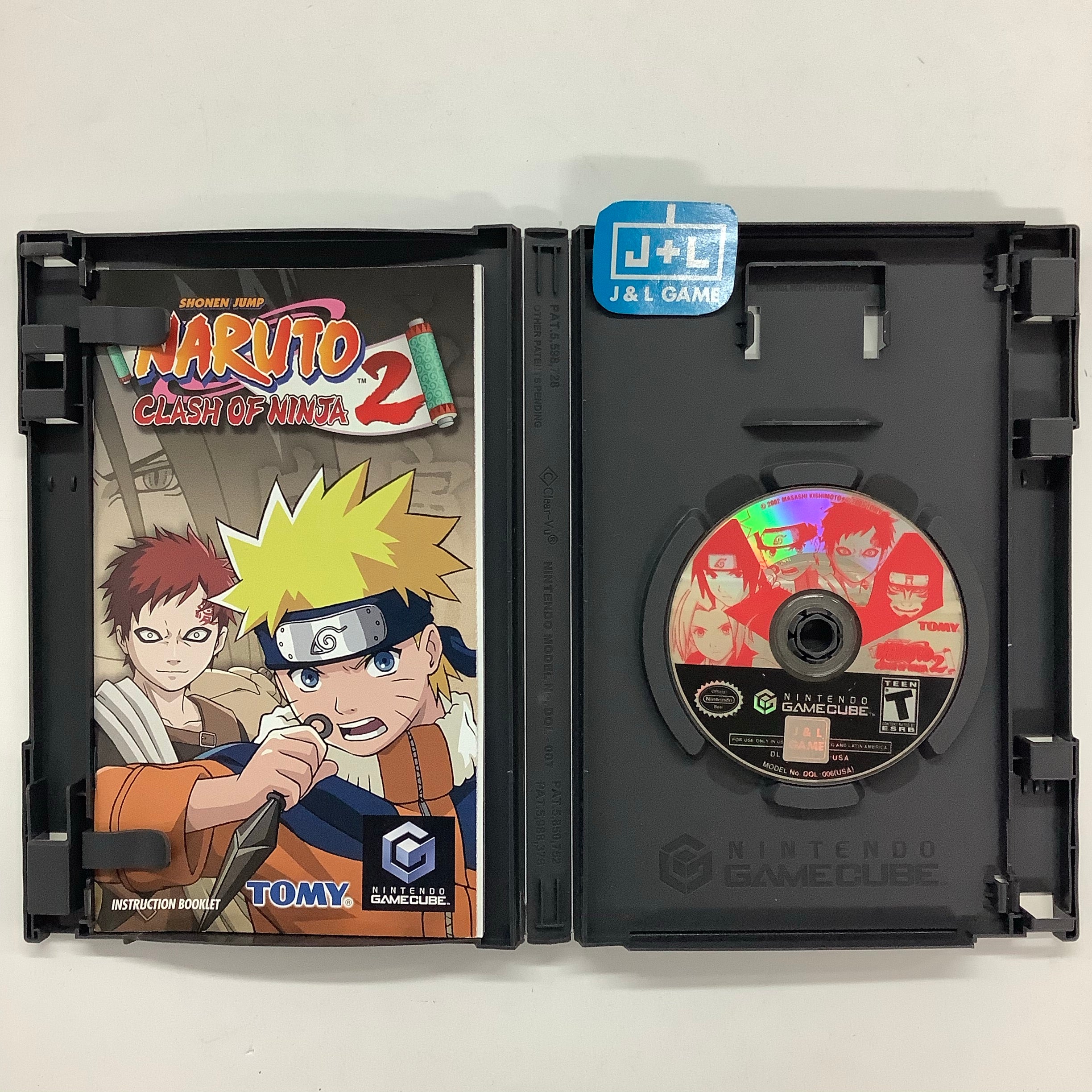 Naruto: Clash of Ninja 2 - (GC) GameCube [Pre-Owned] Video Games Tomy Corporation   