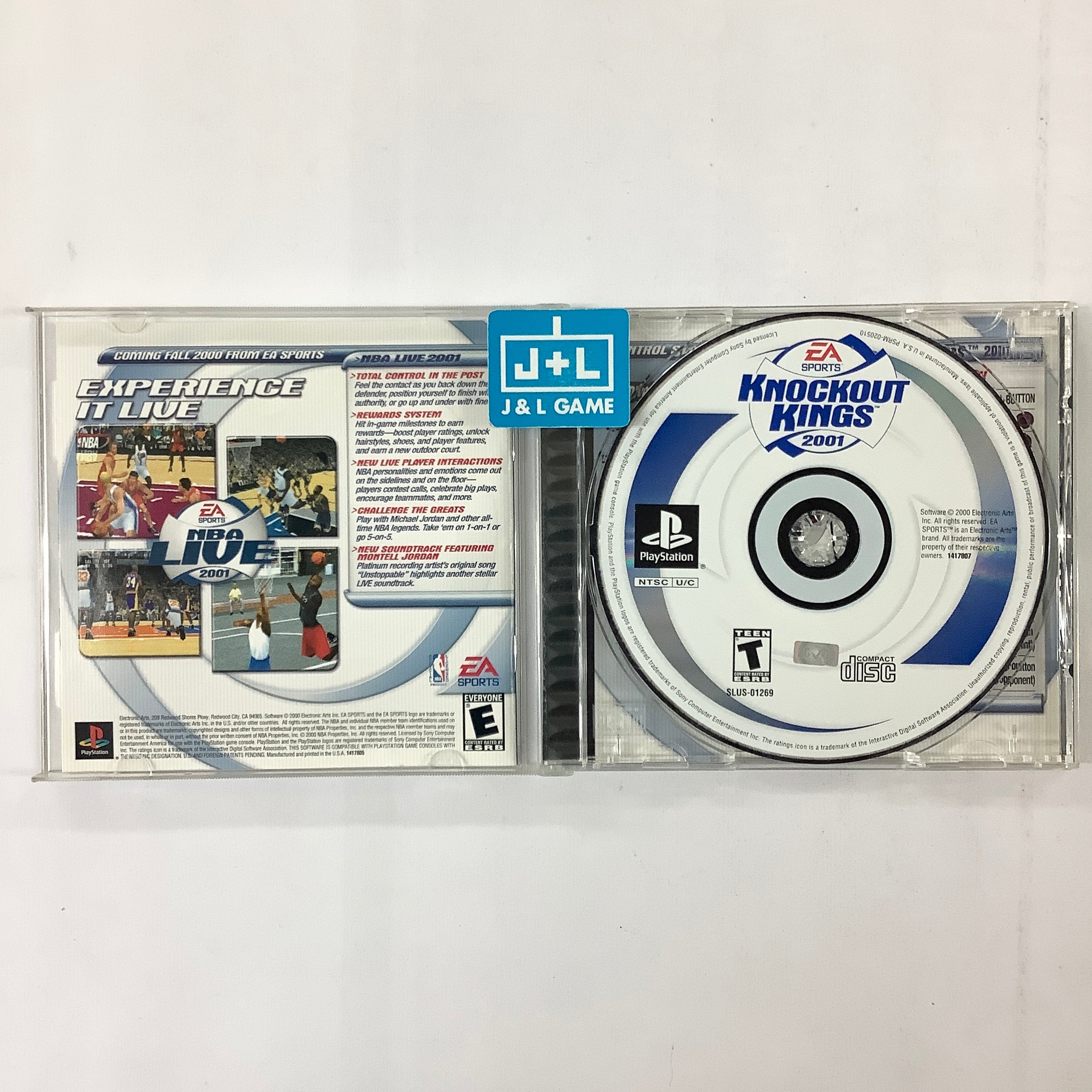 Knockout Kings 2001 - (PS1) PlayStation 1 [Pre-Owned] Video Games EA Sports   