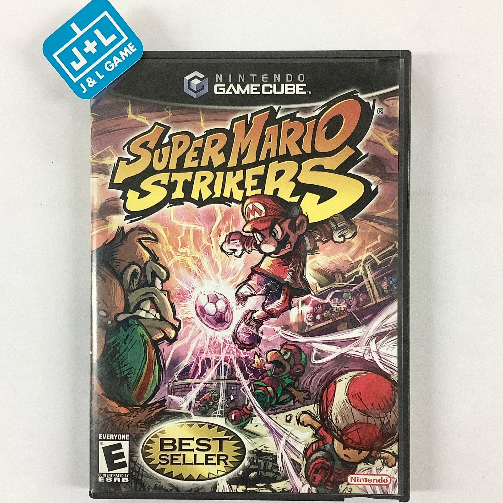 Super Mario Strikers - (GC) GameCube [Pre-Owned] Video Games Nintendo   
