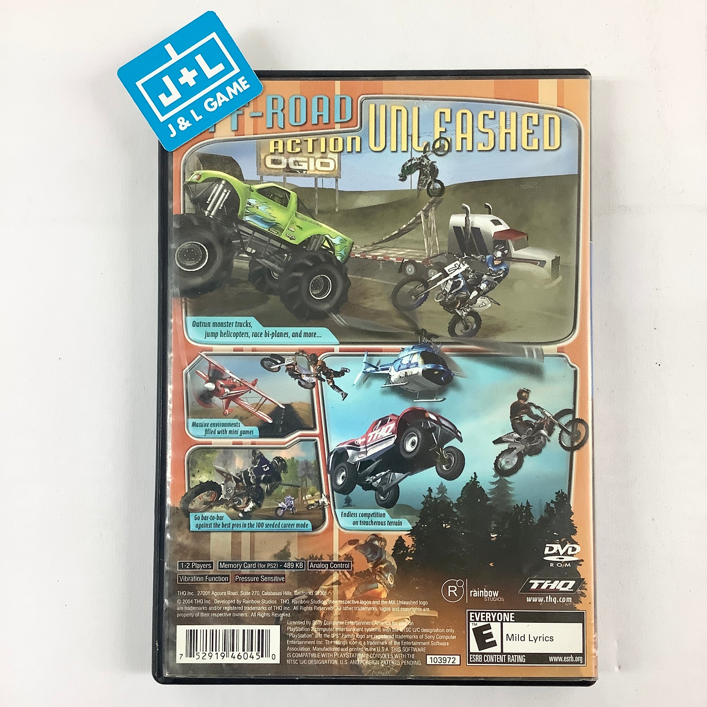 MX Unleashed - (PS2) PlayStation 2 [Pre-Owned] Video Games THQ   