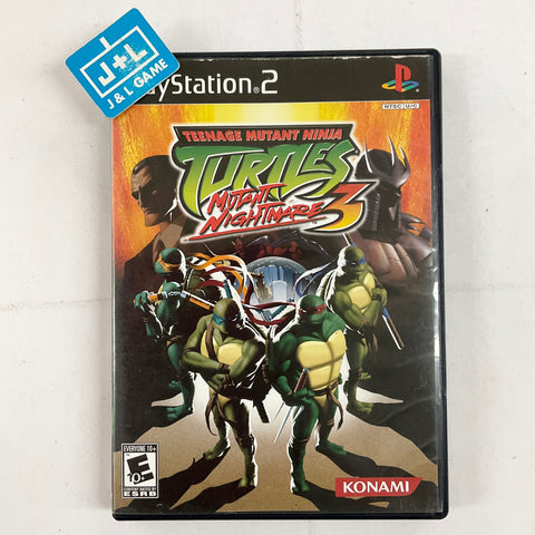 Teenage Mutant Ninja Turtles 3: Mutant Nightmare - (PS2) PlayStation 2 [Pre-Owned] Video Games Konami   
