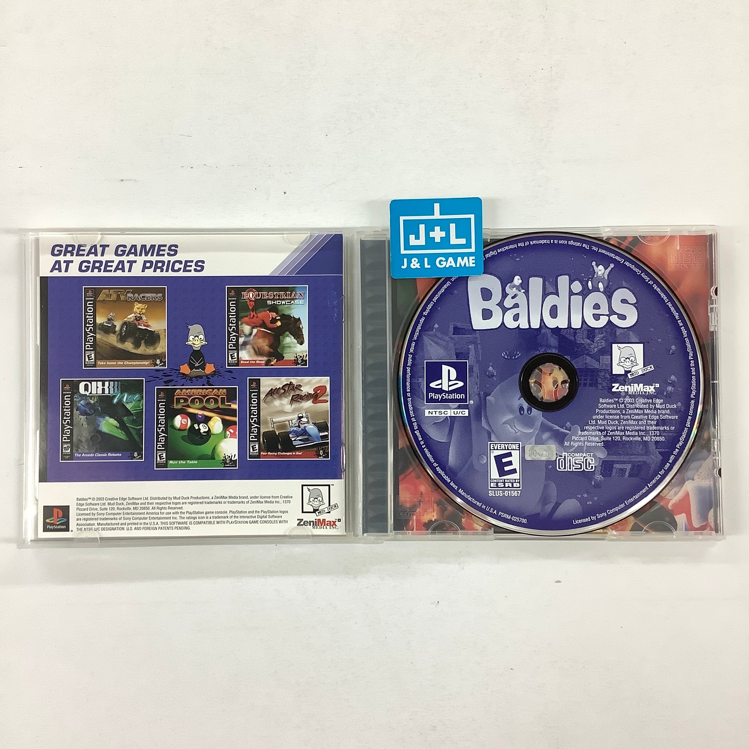 Baldies - (PS1) PlayStation 1 [Pre-Owned] Video Games Bethesda Softworks   