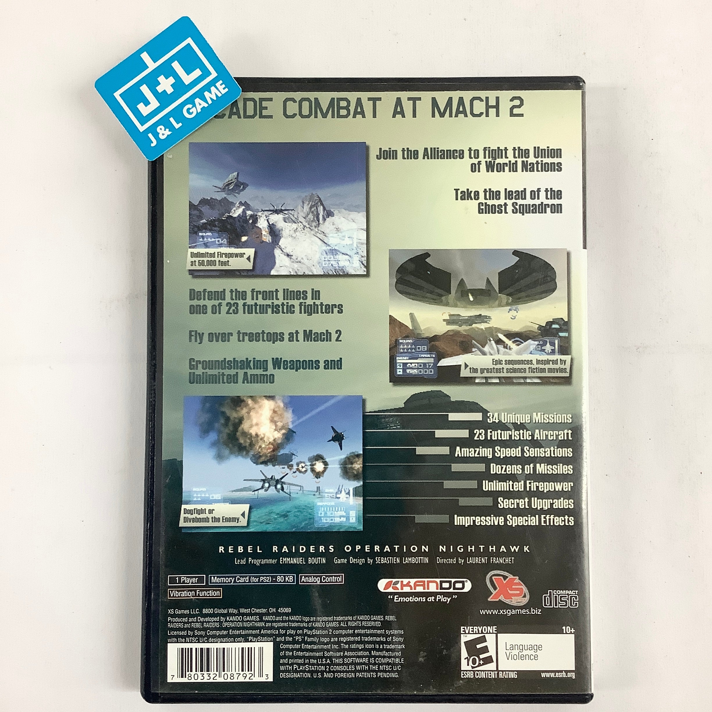 Rebel Raiders: Operation Nighthawk - (PS2) PlayStation 2 [Pre-Owned] Video Games XS Games   