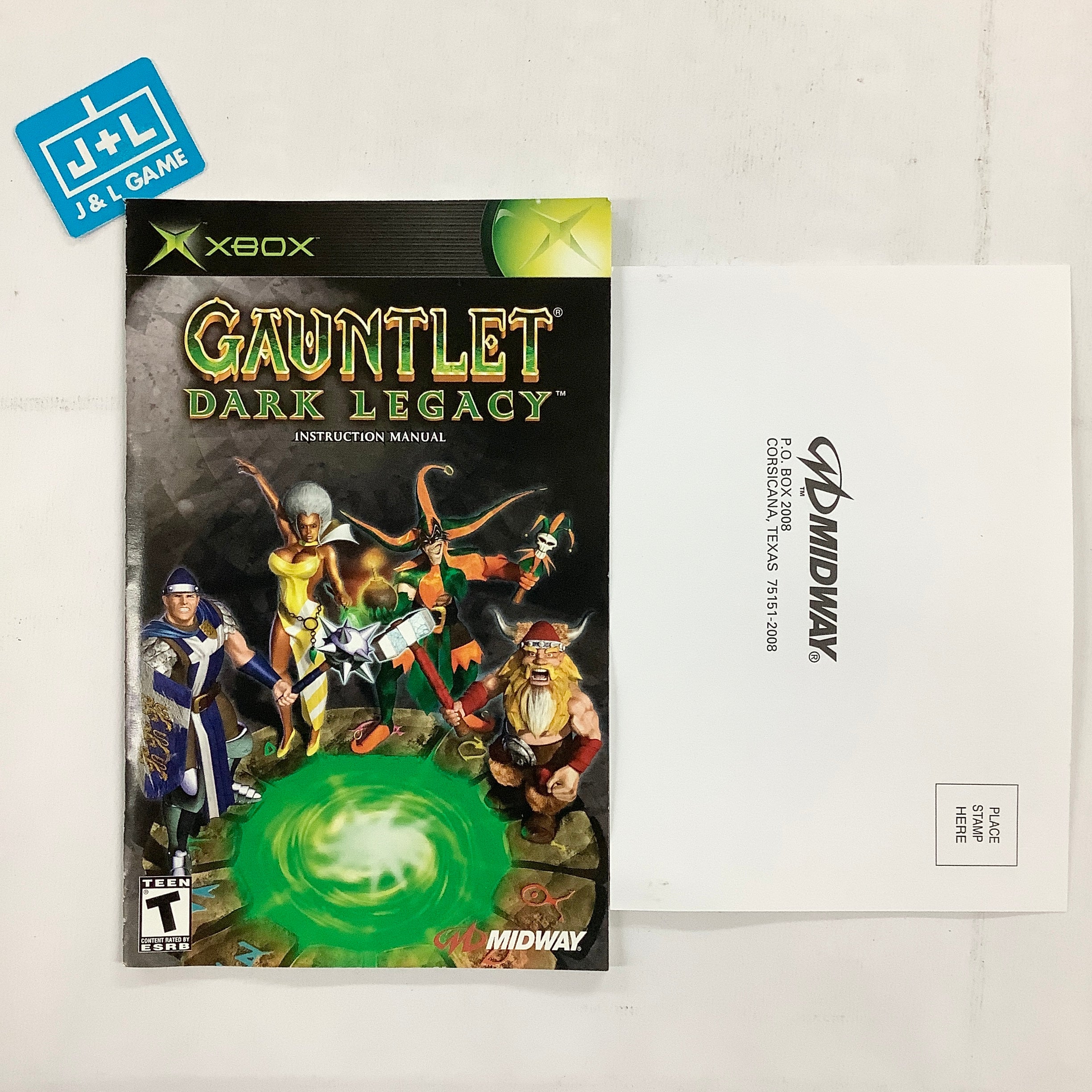 Gauntlet: Dark Legacy - (XB) Xbox [Pre-Owned] Video Games Midway   