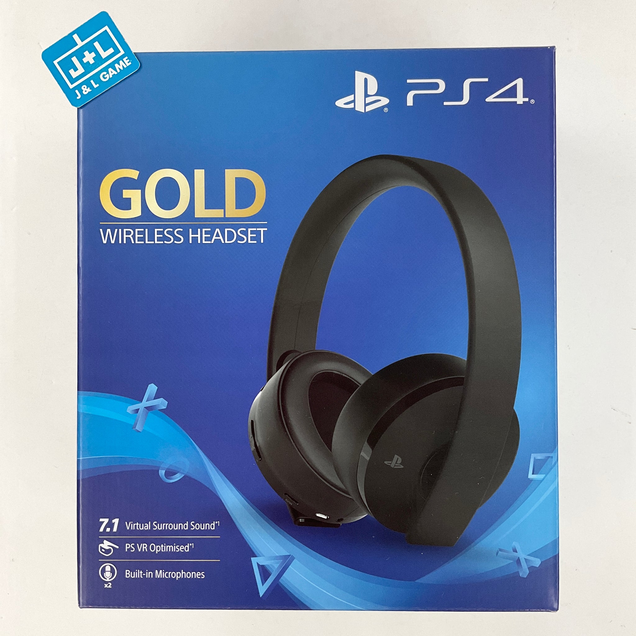 Sony PlayStation Gold Wireless Headset (Black) - (PS4) PlayStation 4 (European Import) Accessories Sony   