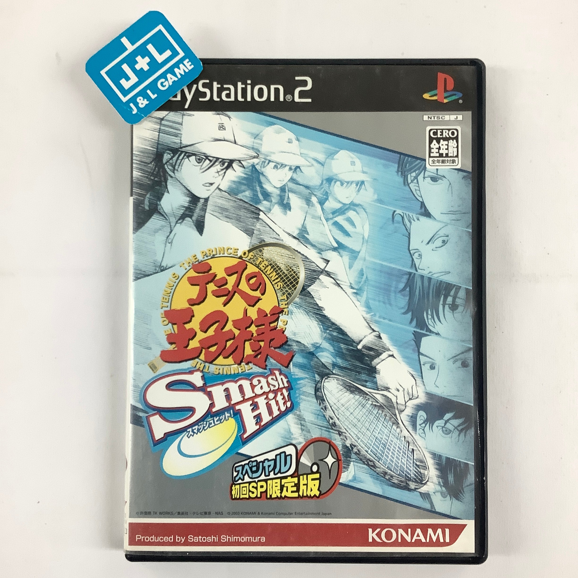 Tennis no Ouji-Sama: Smash Hit! (Limited Edition) - (PS2) PlayStation 2 [Pre-Owned] (Japanese Import) Video Games Konami   