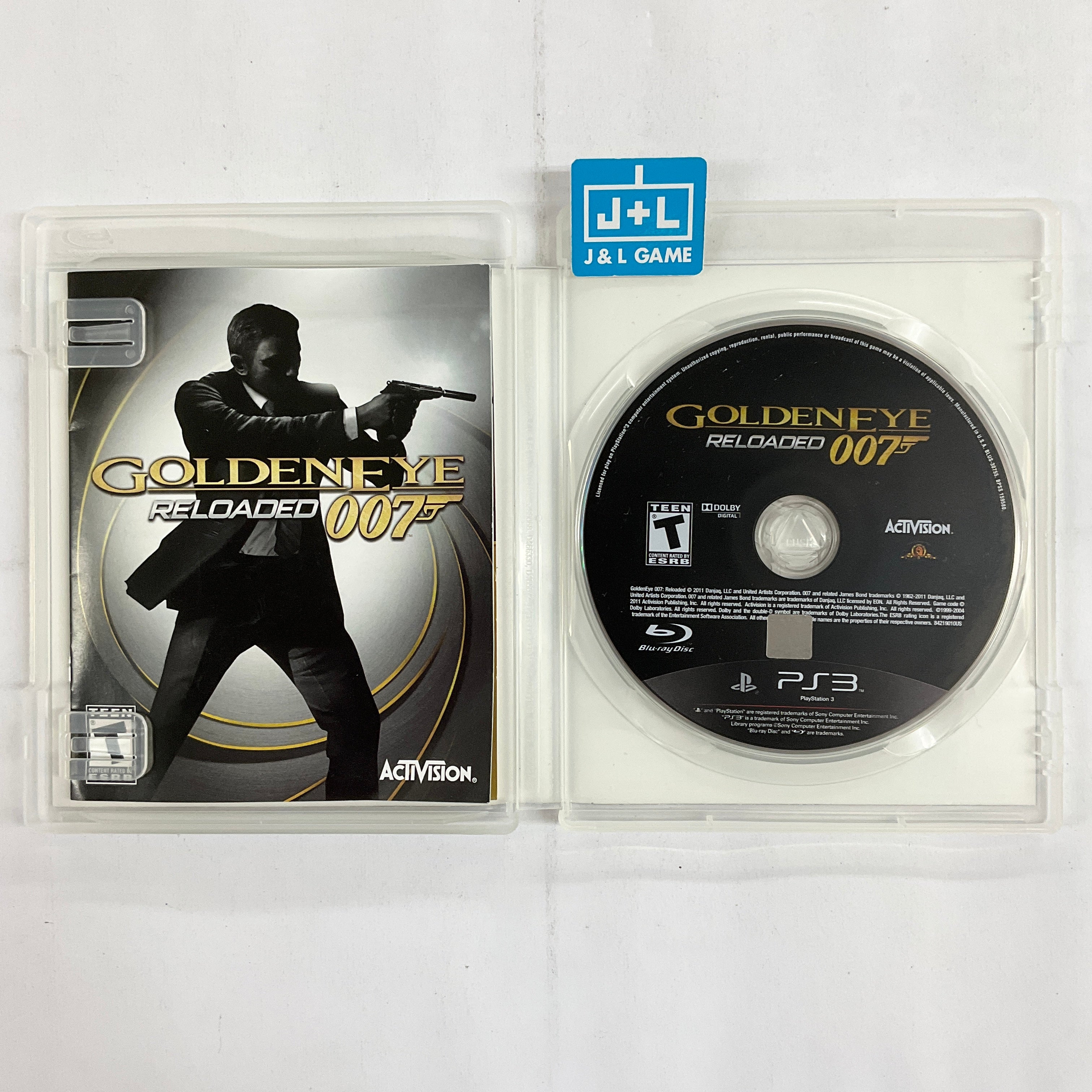 GoldenEye 007: Reloaded - (PS3) PlayStation 3 [Pre-Owned] Video Games Activision   