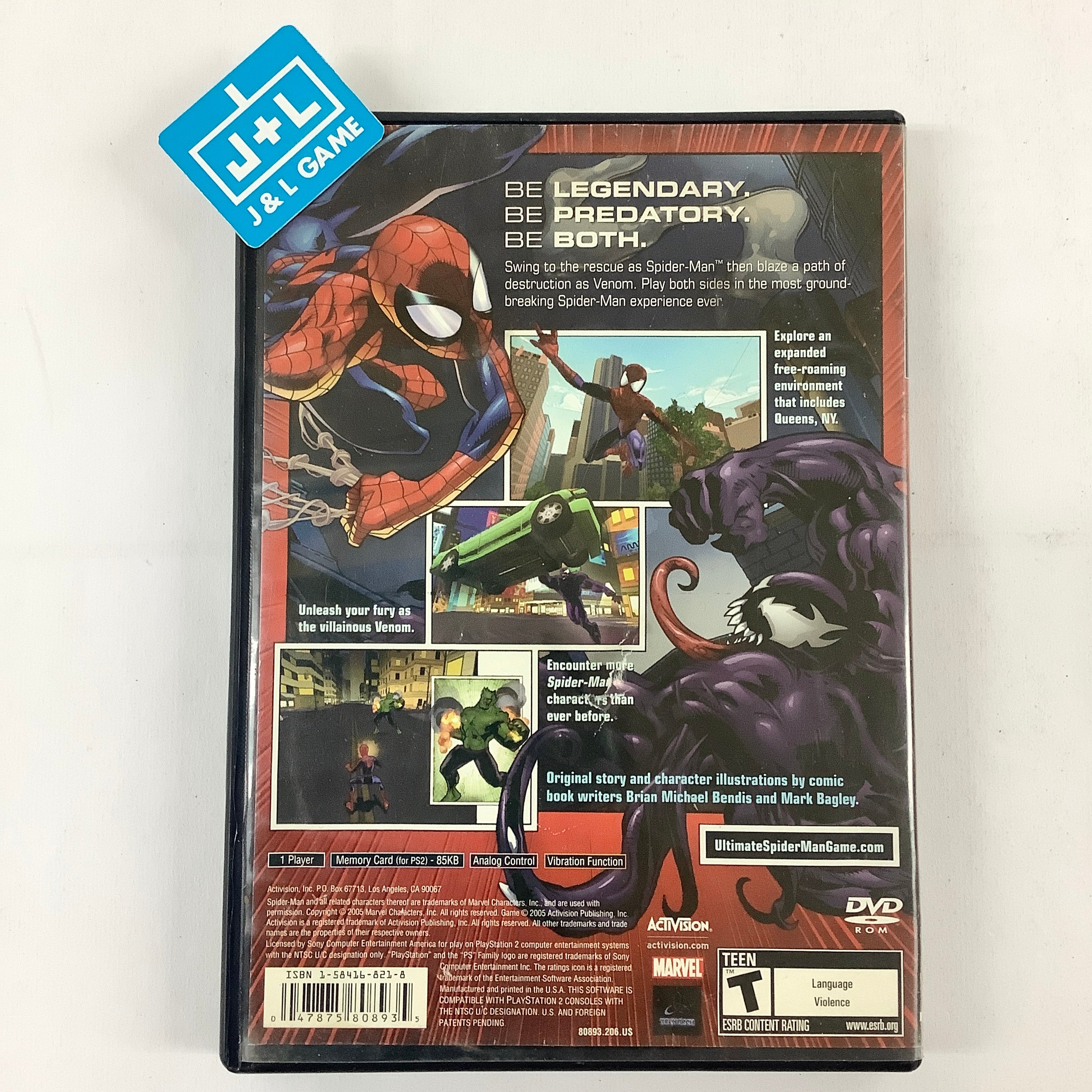 Ultimate Spider-Man - (PS2) PlayStation 2 [Pre-Owned] Video Games Activision   