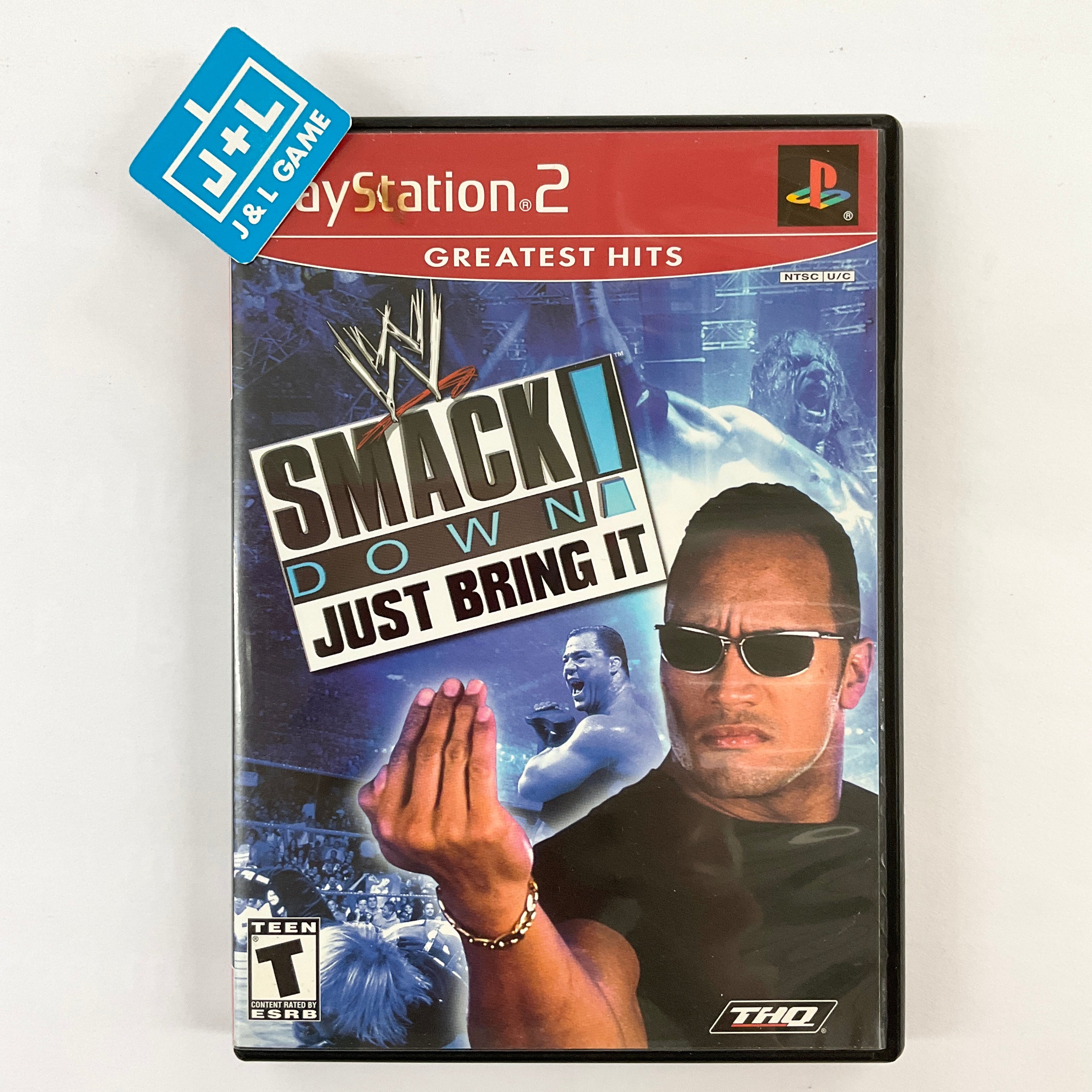 WWF SmackDown! Just Bring It (Greatest Hits) - (PS2) PlayStation 2 [Pre-Owned] Video Games THQ   