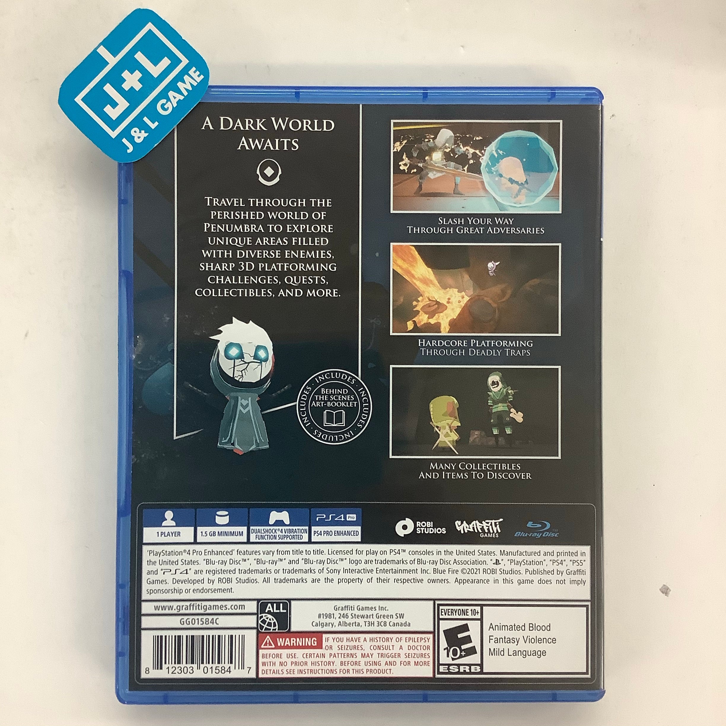 Blue Fire - (PS4) PlayStation 4 [Pre-Owned] Video Games Graffiti Games   