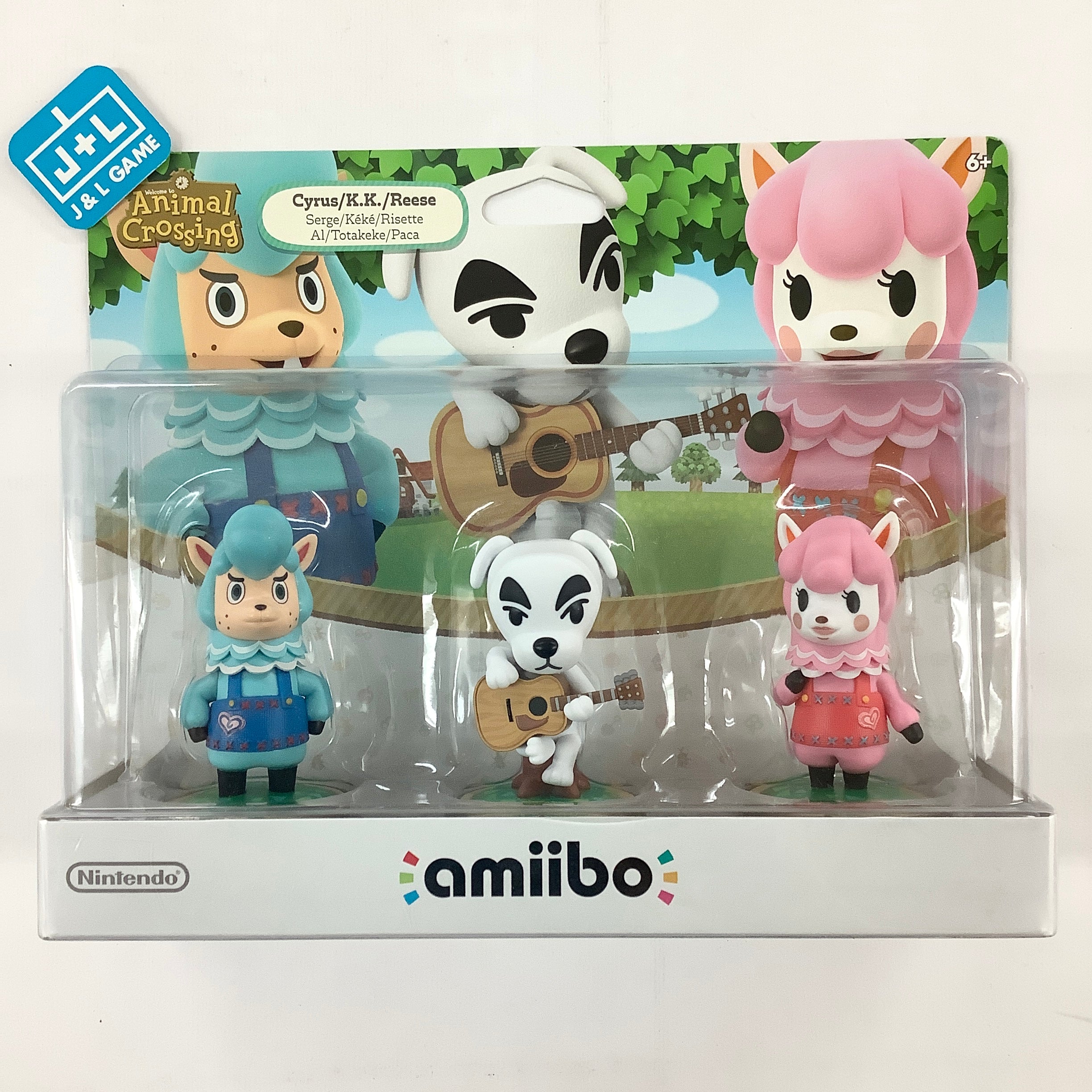 Cyrus/K.K./Reese 3-Pack (Animal Crossing Series) - Nintendo WiiU Amiibo Amiibo Nintendo   