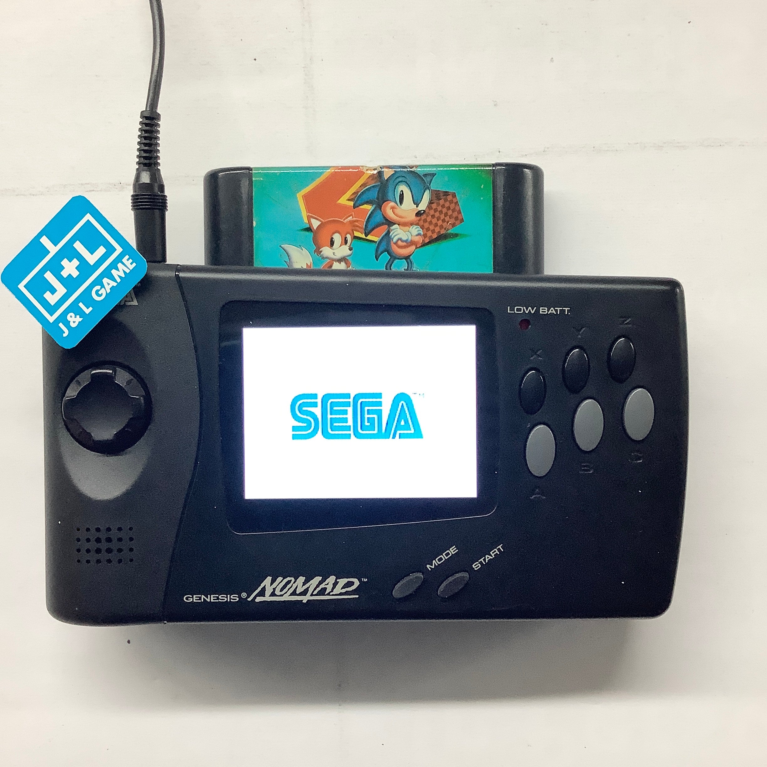 Sega Genesis Nomad Console (With Backlight) - (SG) Sega Genesis [Pre-Owned] Consoles SEGA   