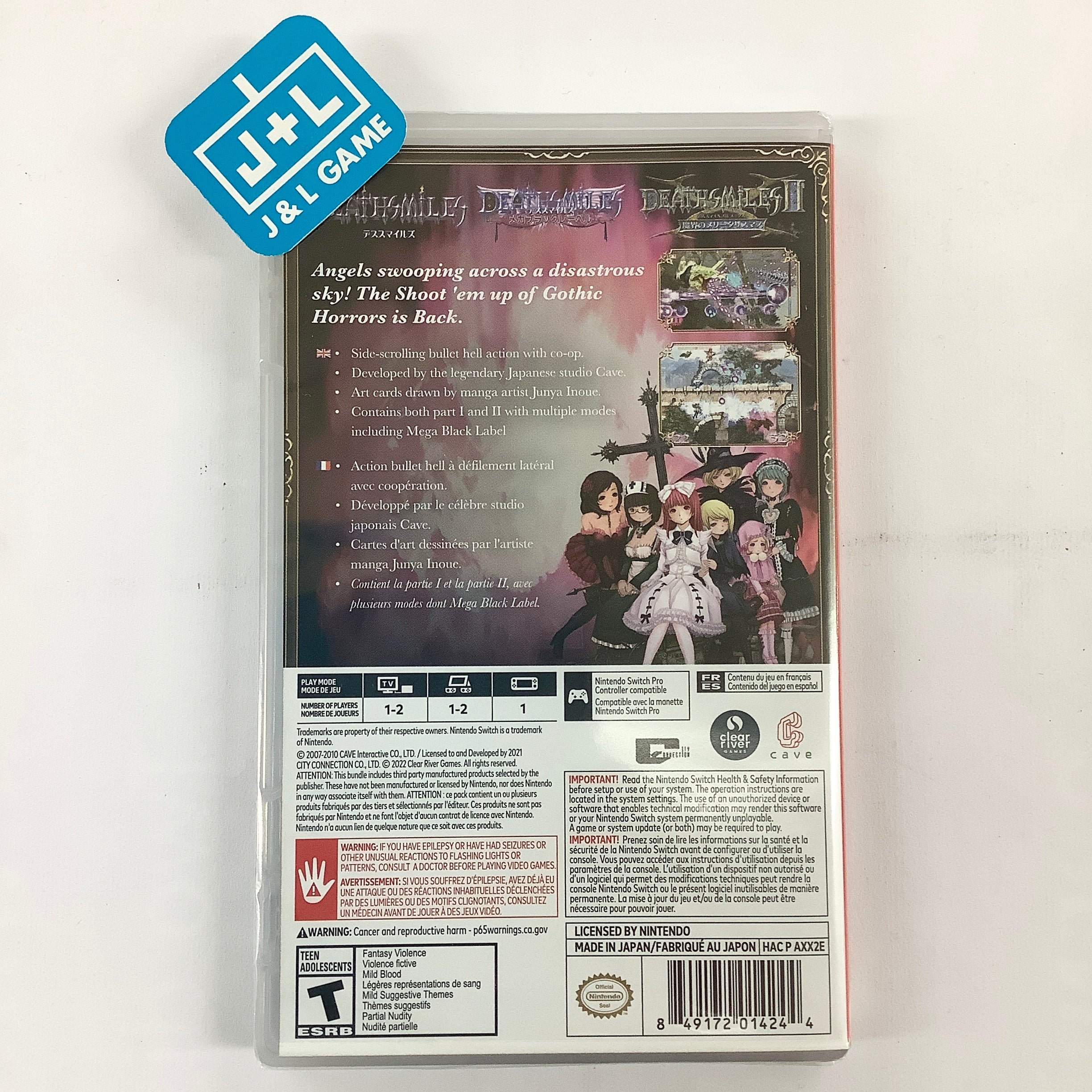 Deathsmiles I & II - (NSW) Nintendo Switch Video Games Crescent Marketing and Distribution   