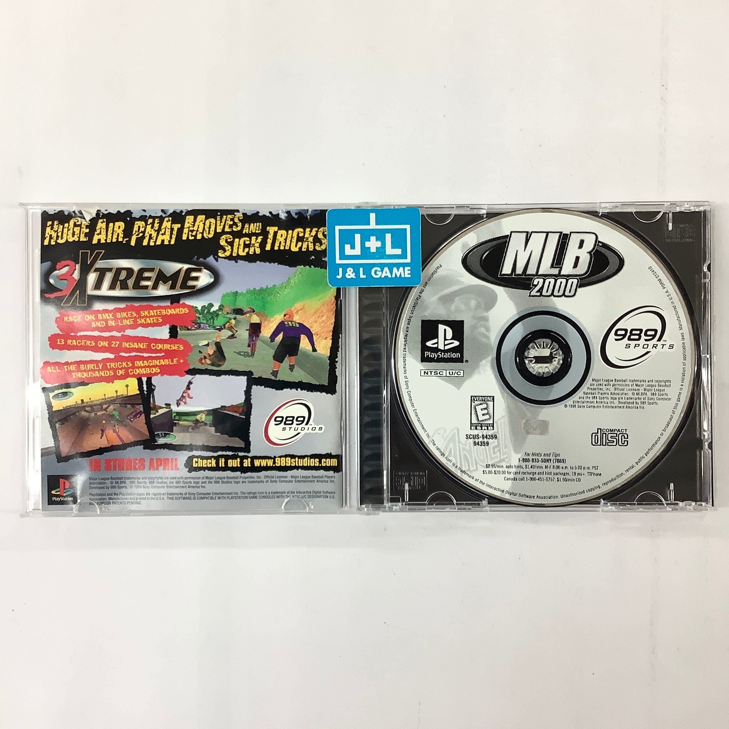 MLB 2000 - (PS1) PlayStation 1 [Pre-Owned] Video Games SCEA   