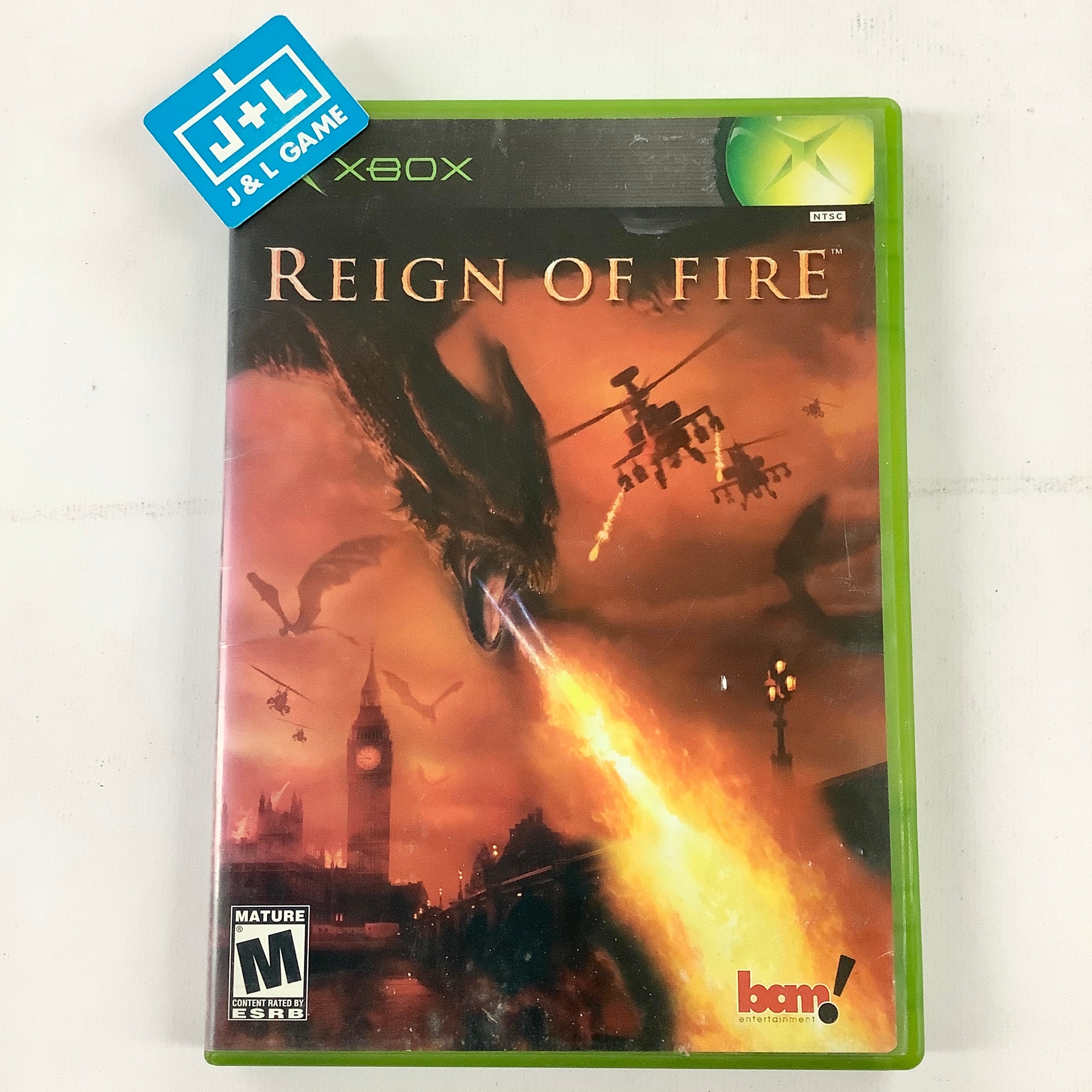 Reign of Fire - (XB) Xbox [Pre-Owned] Video Games Bam Entertainment   