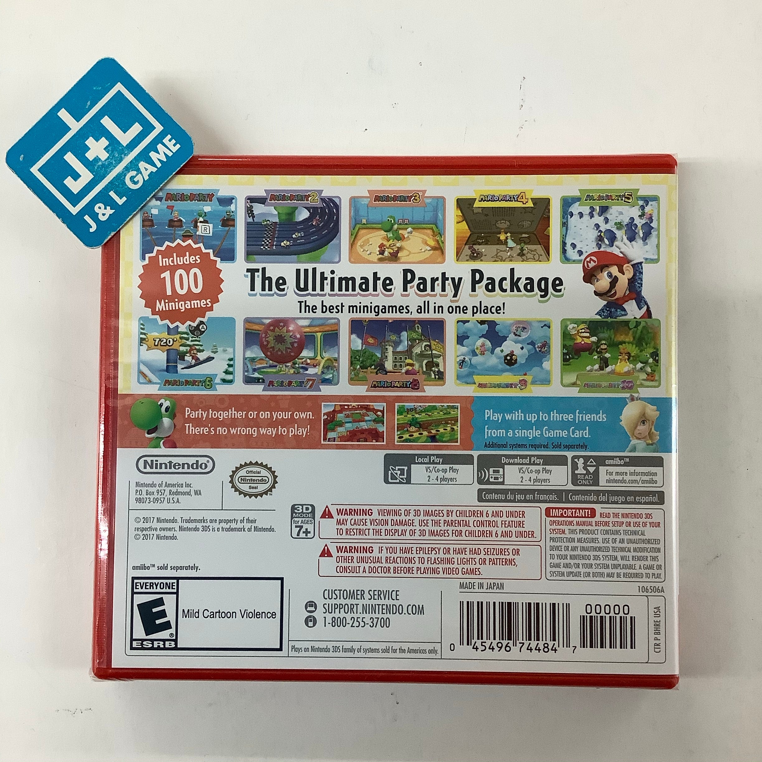 Mario Party: The Top 100 - Nintendo 3DS Video Games Nintendo   