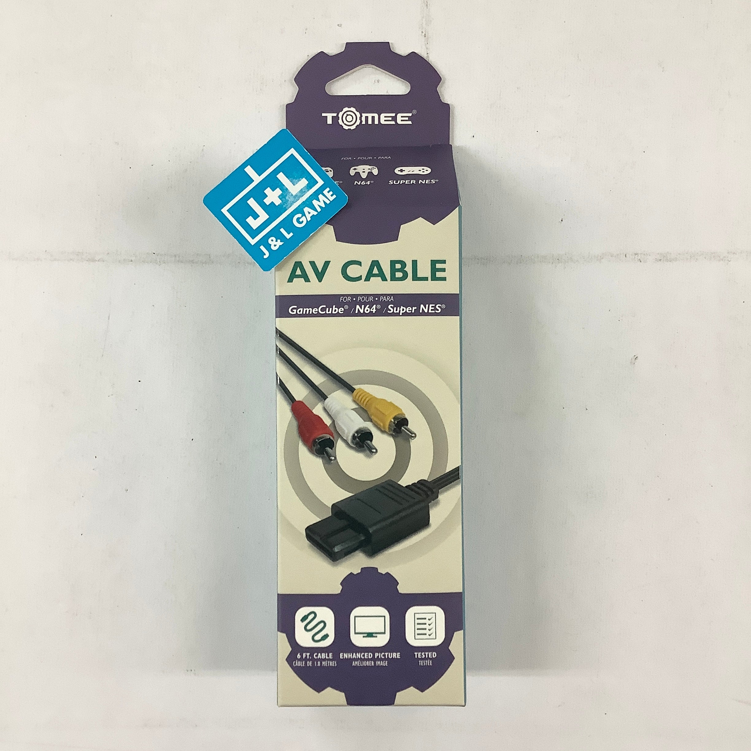 Tomee AV Cable for GameCube/N64/SNES Accessories Tomee   