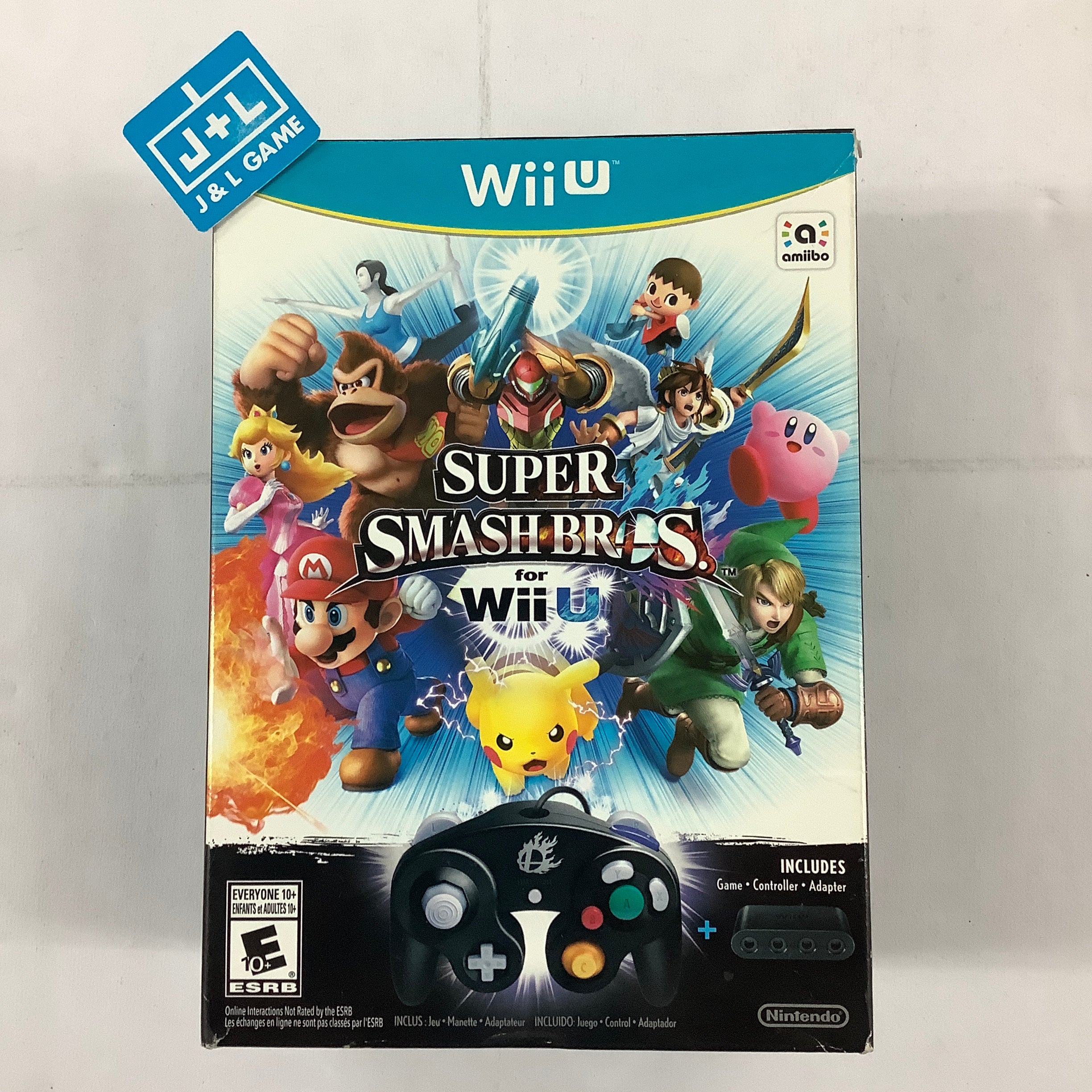 Super Smash Bros. Bundle - Nintendo Wii U [Pre-Owned] Video Games Nintendo   