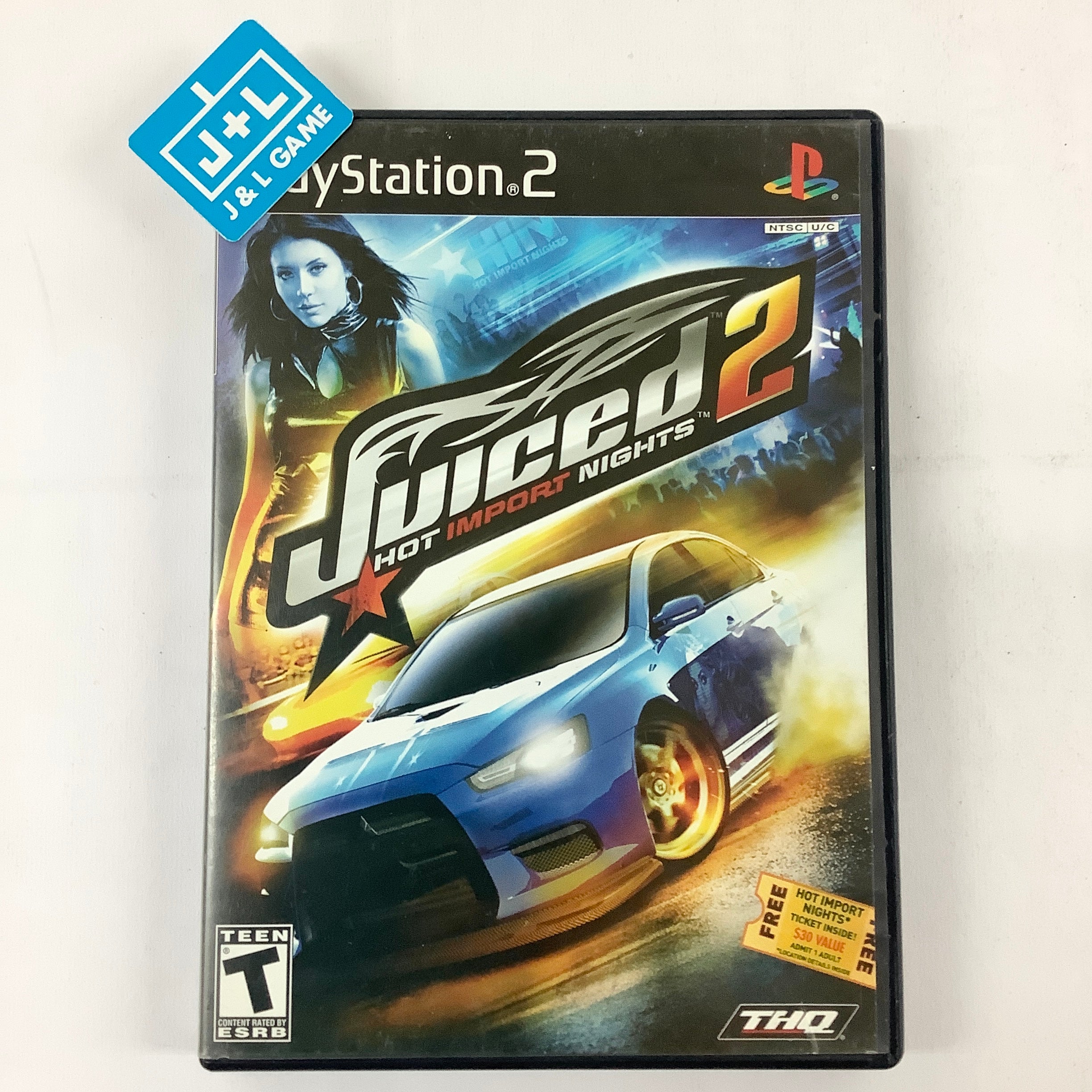 Juiced 2: Hot Import Nights - (PS2) PlayStation 2 [Pre-Owned] Video Games THQ   