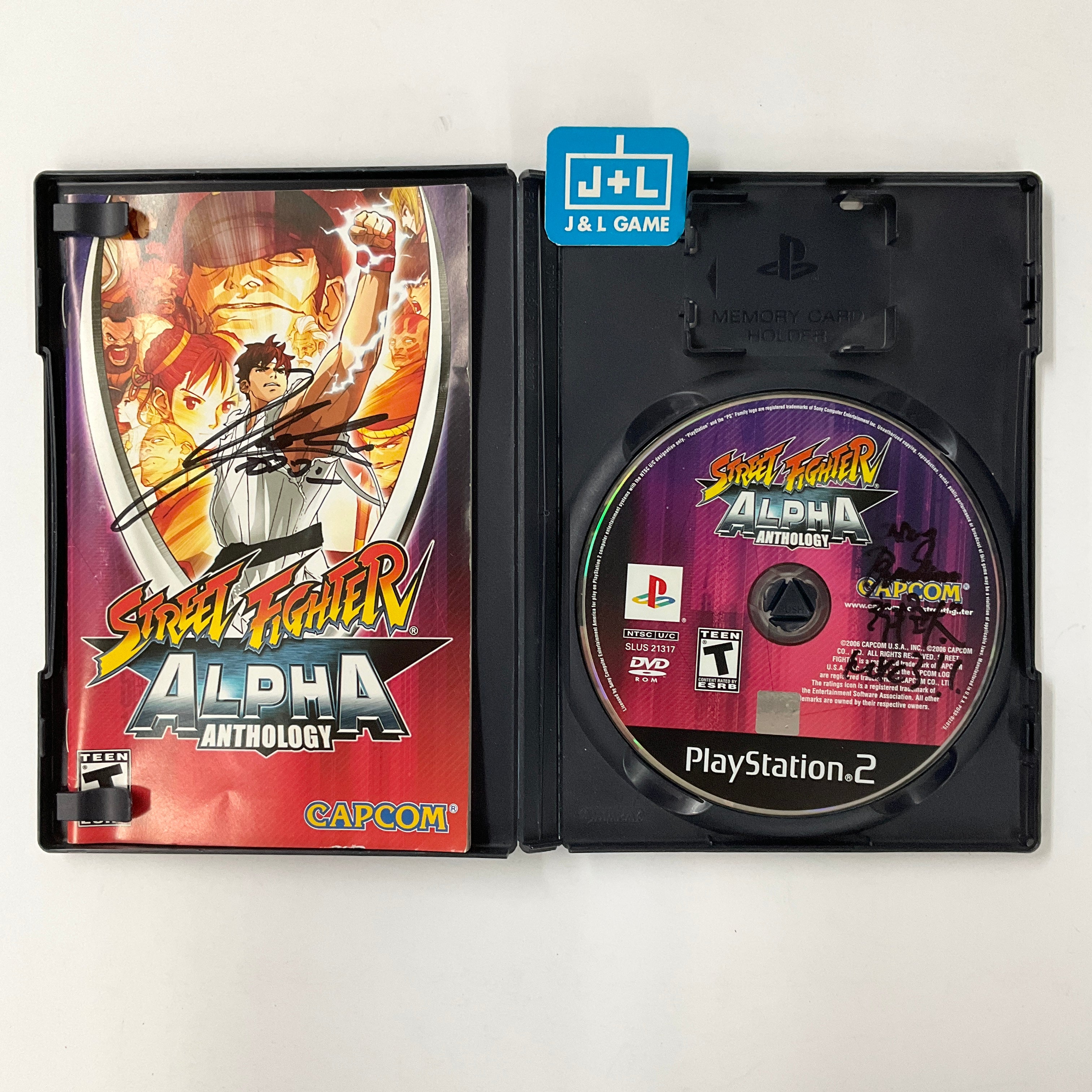 Street Fighter Alpha Anthology - (PS2) PlayStation 2 [Pre-Owned] Video Games Capcom   