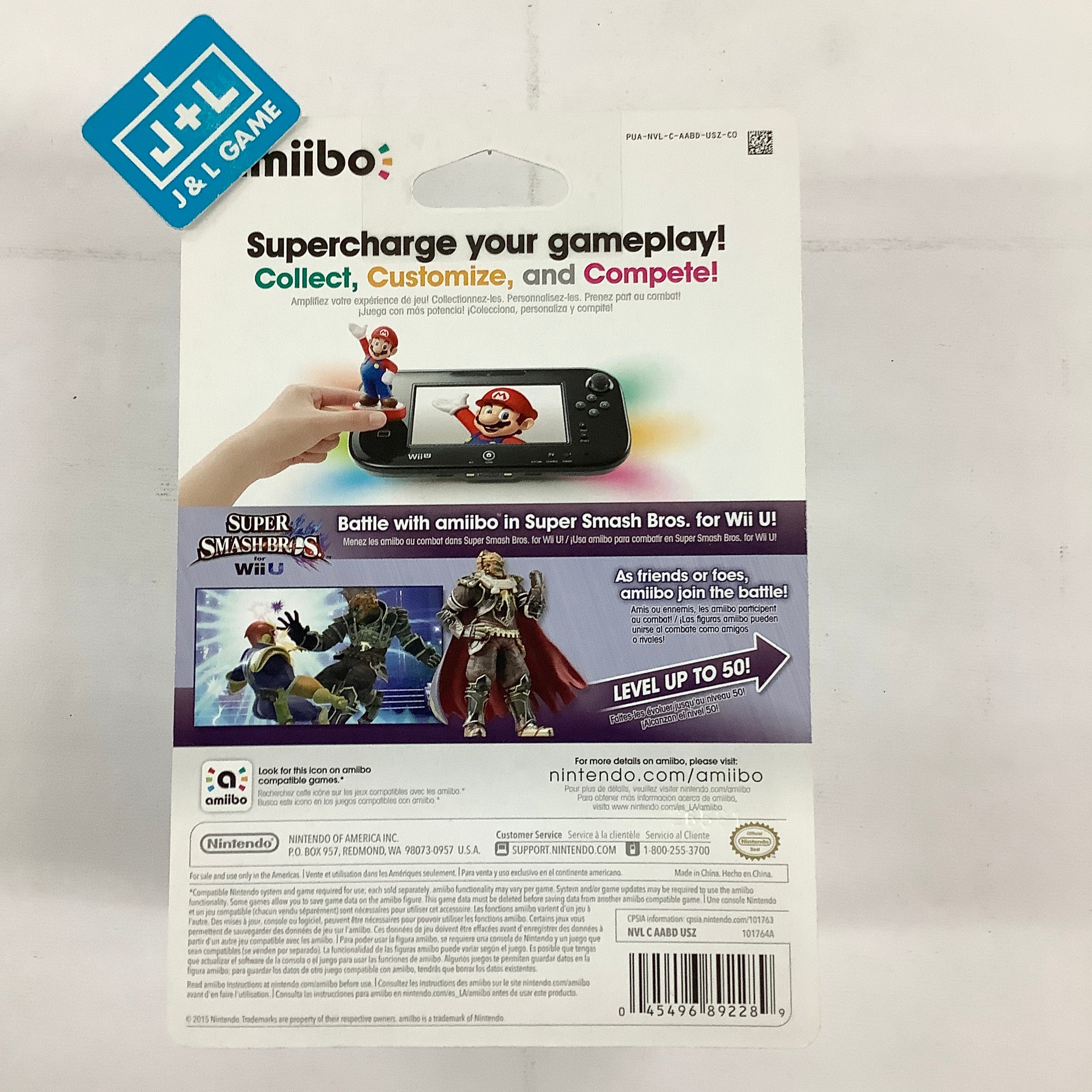 Ganondorf (Super Smash Bros. series) - Nintendo WiiU Amiibo Amiibo Nintendo   