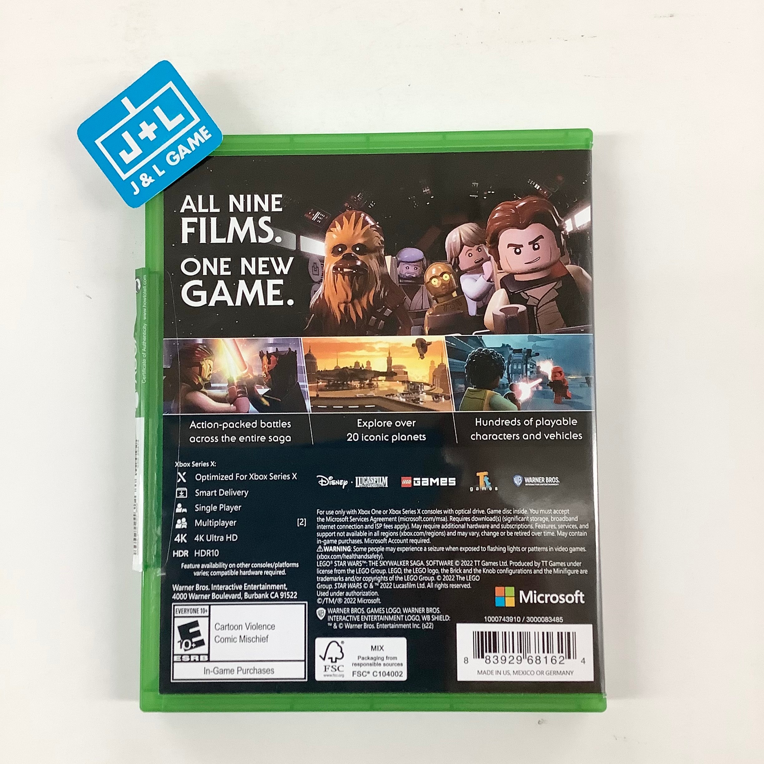 Lego Star Wars: The Skywalker Saga - (XSX) Xbox Series X [UNBOXING] Video Games WB Games   