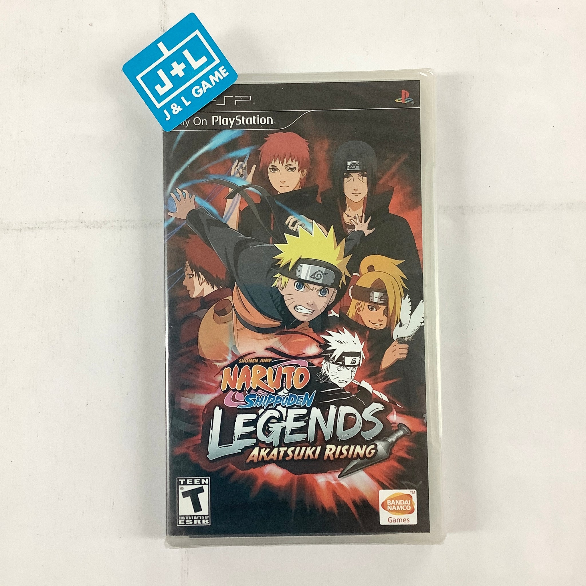 Naruto Shippuden: Legends: Akatsuki Rising - Sony PSP Video Games Namco Bandai Games   