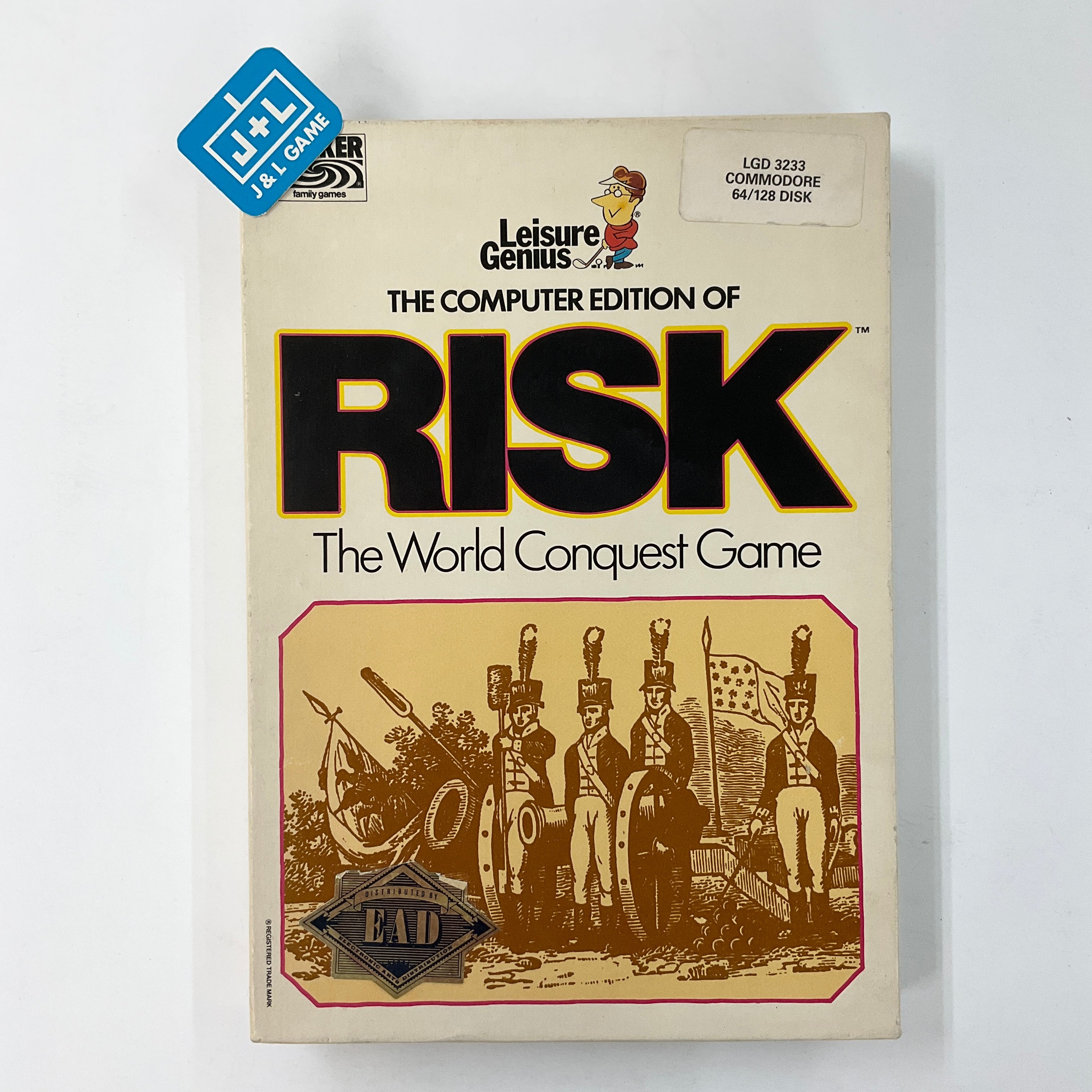 The Computer Edition of Risk: The World Conquest Game - (C64) Commodore 64 [Pre-Owned] Video Games Nintendo   