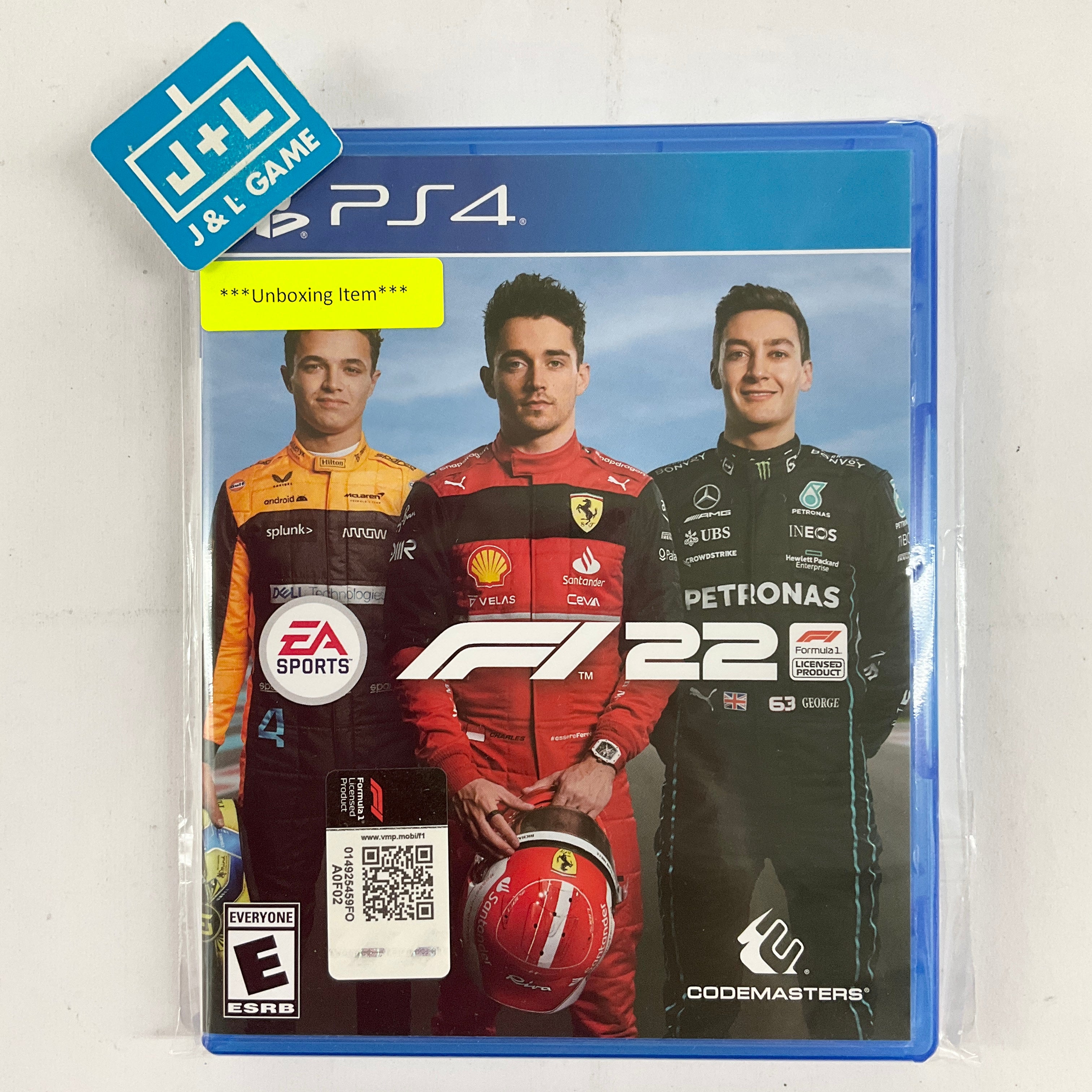 F1 2022 – (PS4) PlayStation 4 [UNBOXING] Video Games Electronic Arts   