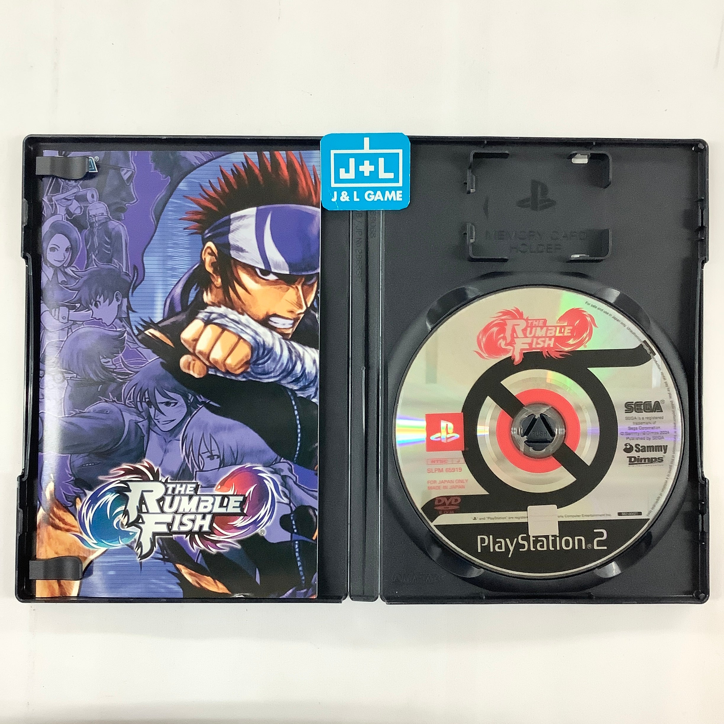 The Rumble Fish - (PS2) PlayStation 2 [Pre-Owned] (Japanese Import) Video Games Sammy Studios   