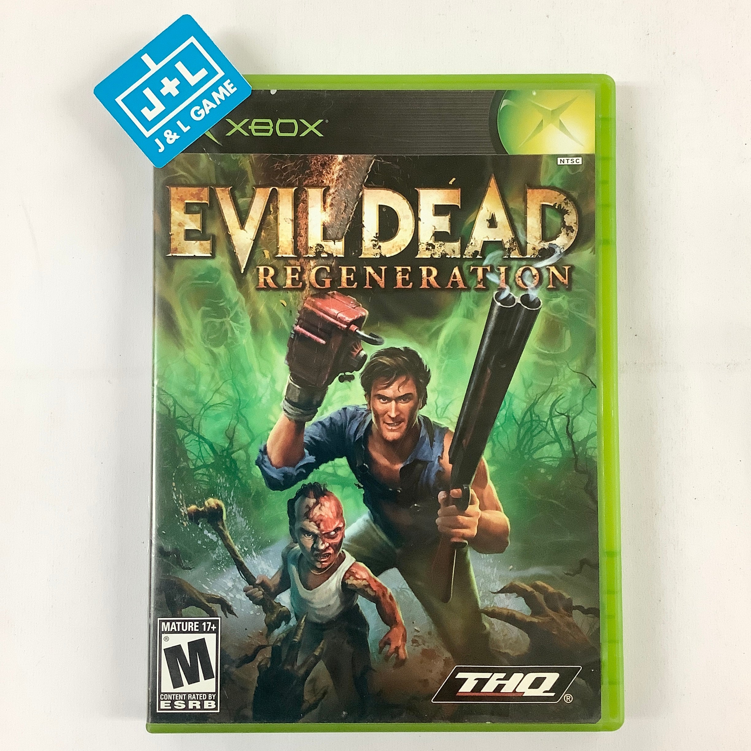 Evil Dead: Regeneration - (XB) Xbox [Pre-Owned] Video Games THQ   