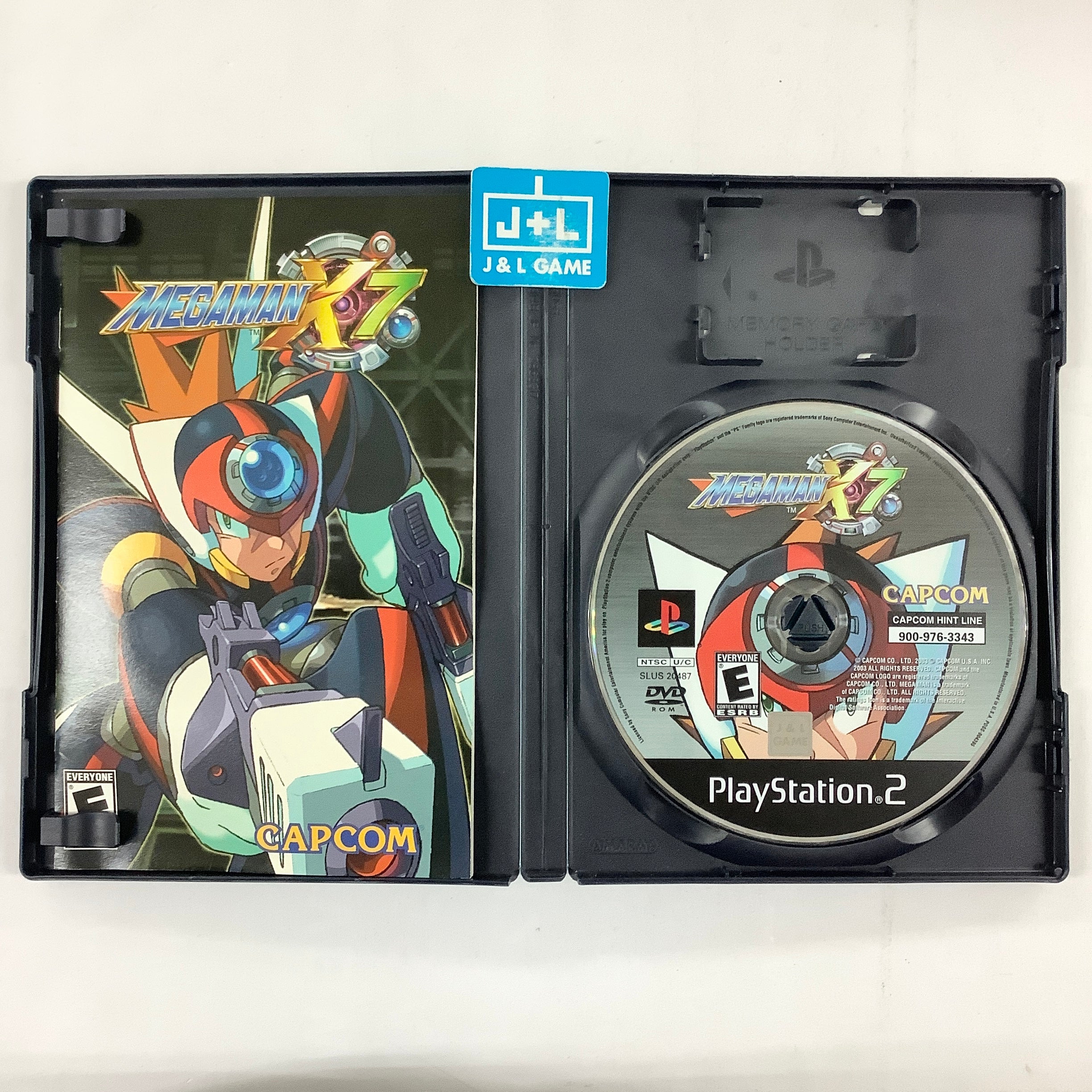 Mega Man X7 - (PS2) PlayStation 2 [Pre-Owned] Video Games Capcom   