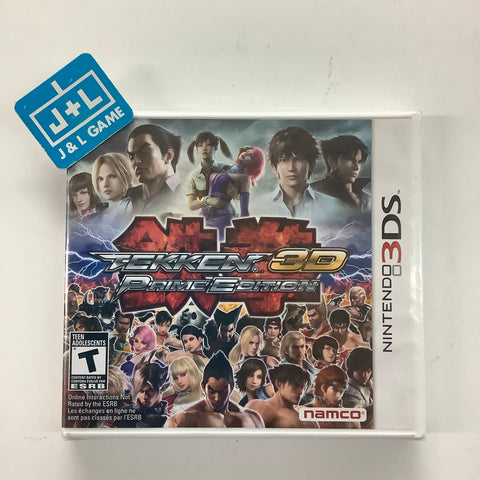 Tekken 3D Prime Edition - Nintendo 3DS Video Games Namco Bandai Games   