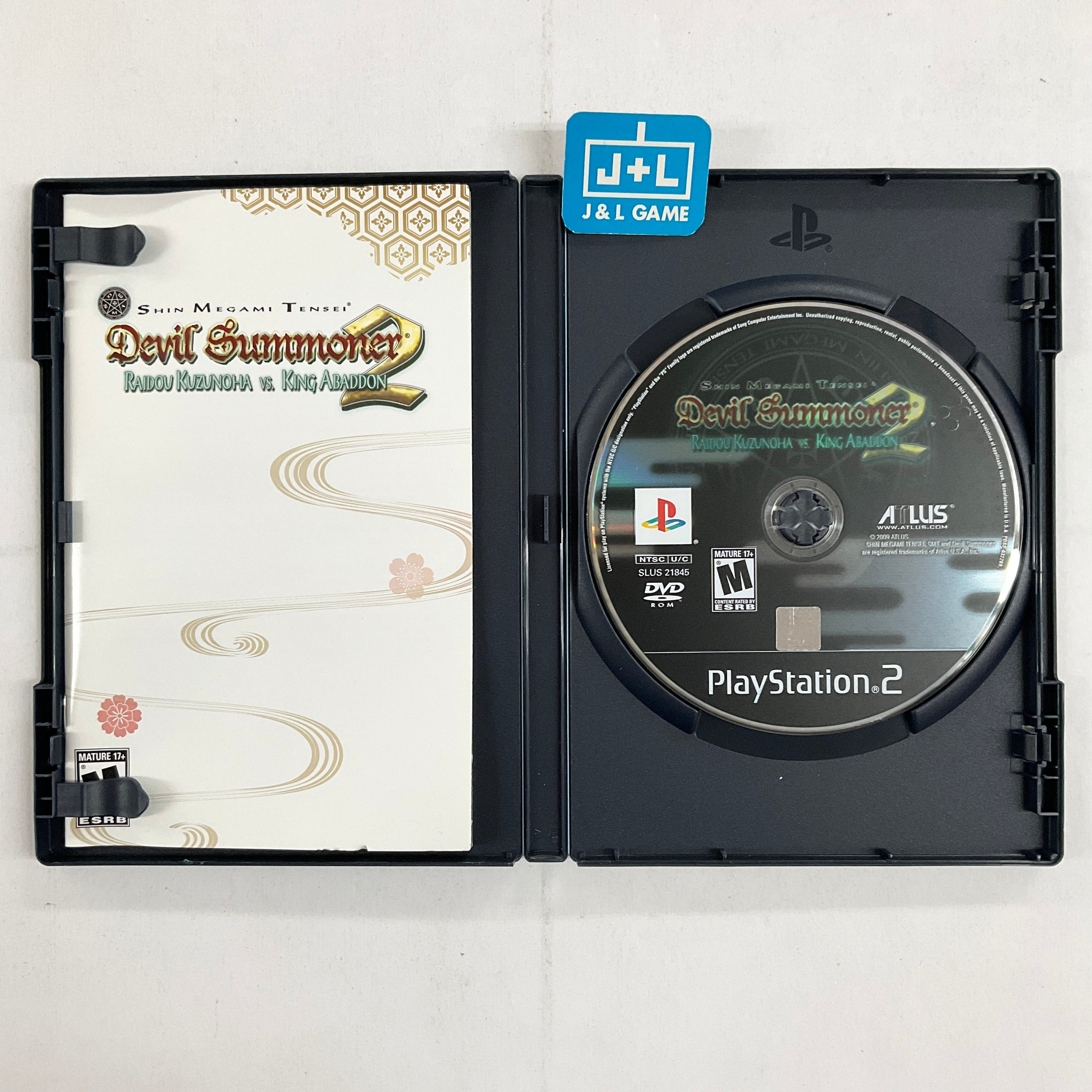 Shin Megami Tensei: Devil Summoner 2: Raidou Kuzunoha versus King Abaddon - (PS2) PlayStation 2 [Pre-Owned] Video Games Atlus   