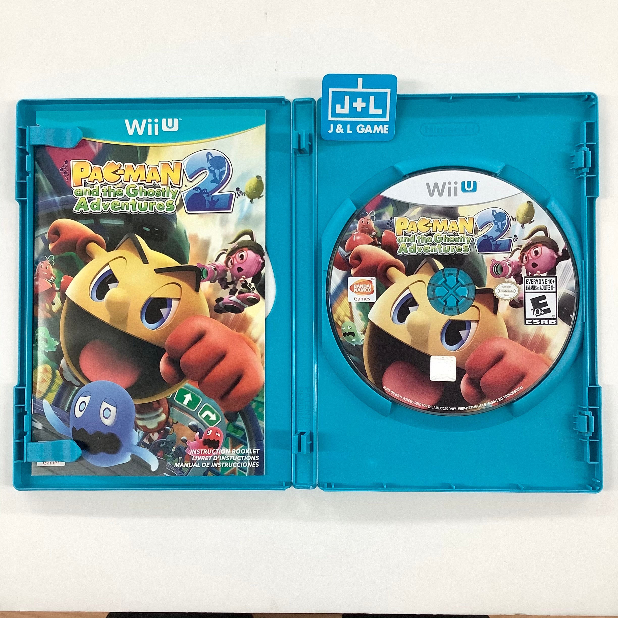 Pac-Man and the Ghostly Adventures 2 - Nintendo Wii U [Pre-Owned] Video Games Bandai Namco Games   